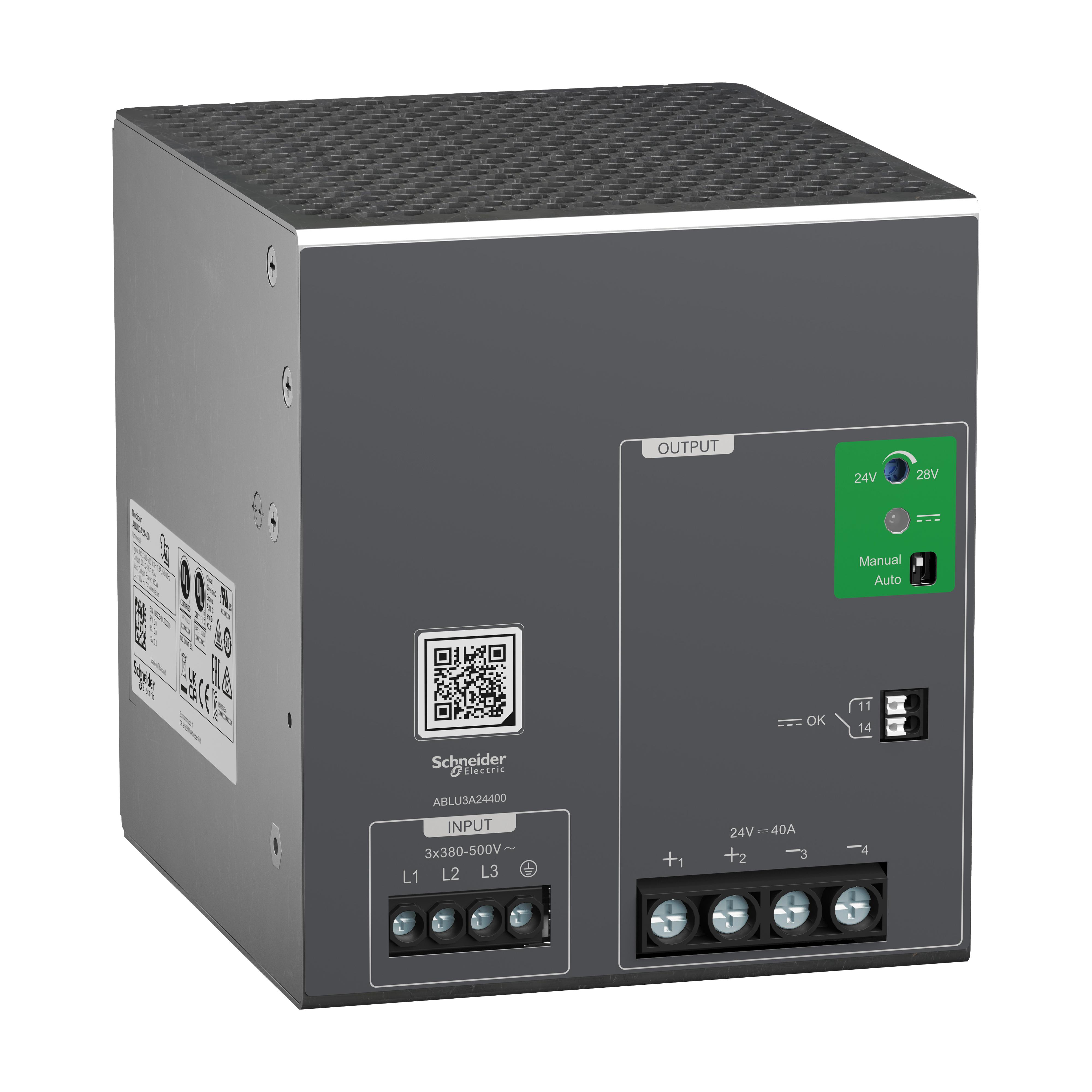Schneider Electric ABLU3A24400 AC Power Supplies