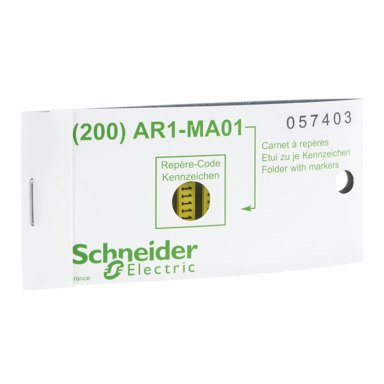 Schneider Electric AR1MB01B Terminal Block Markers