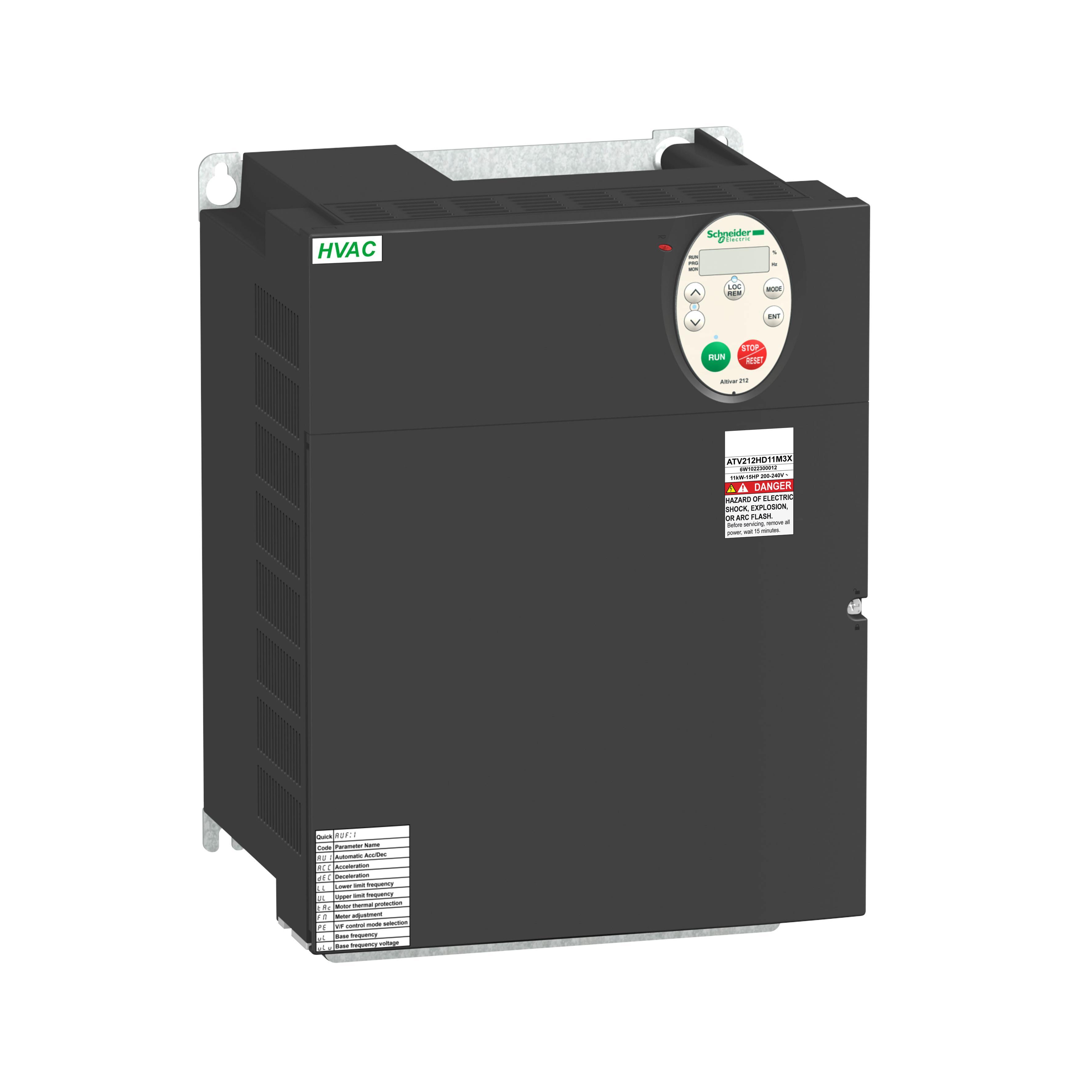 Schneider Electric ATV212HD18M3X AC Variable Frequency Drives