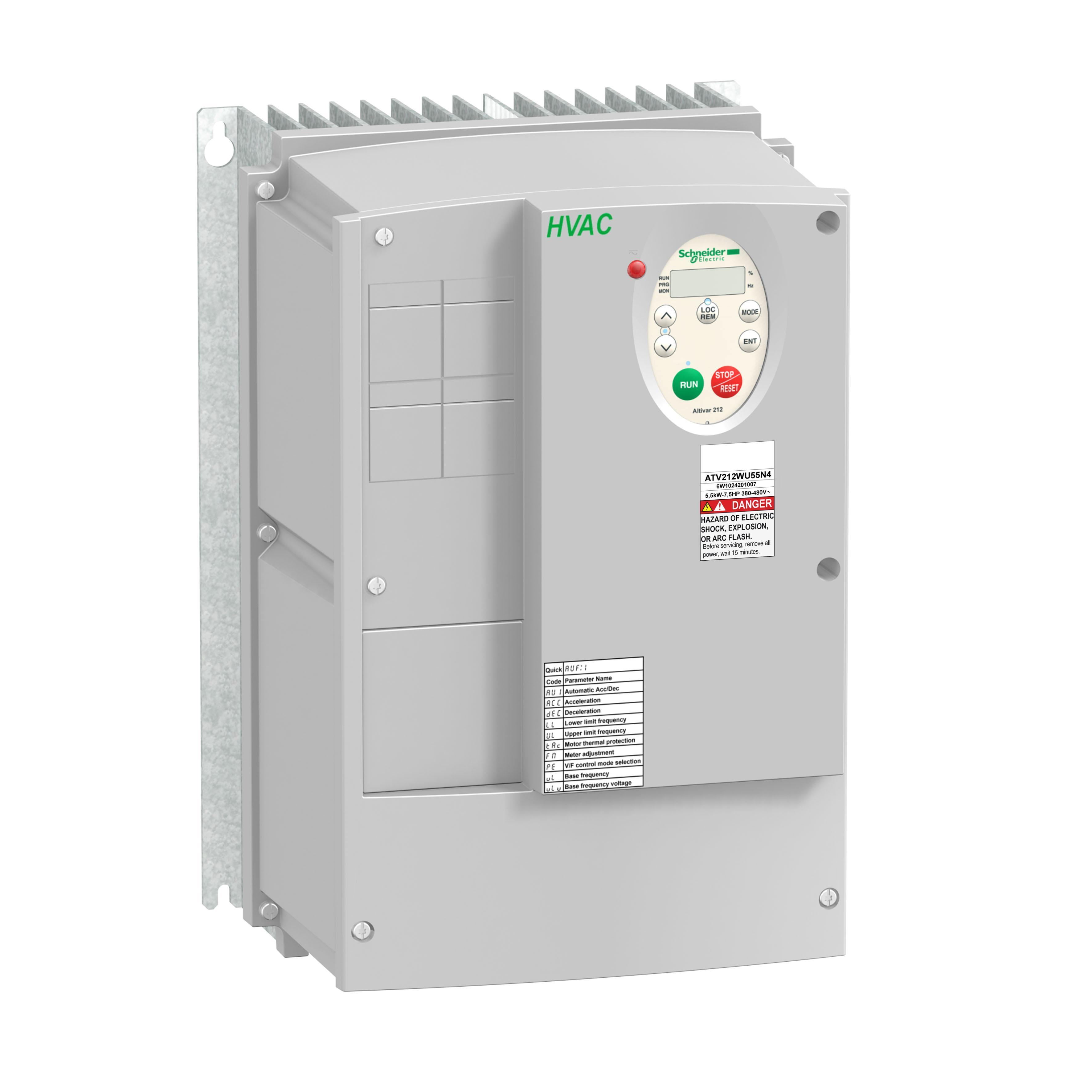 Schneider Electric ATV212WU75N4C AC Variable Frequency Drives