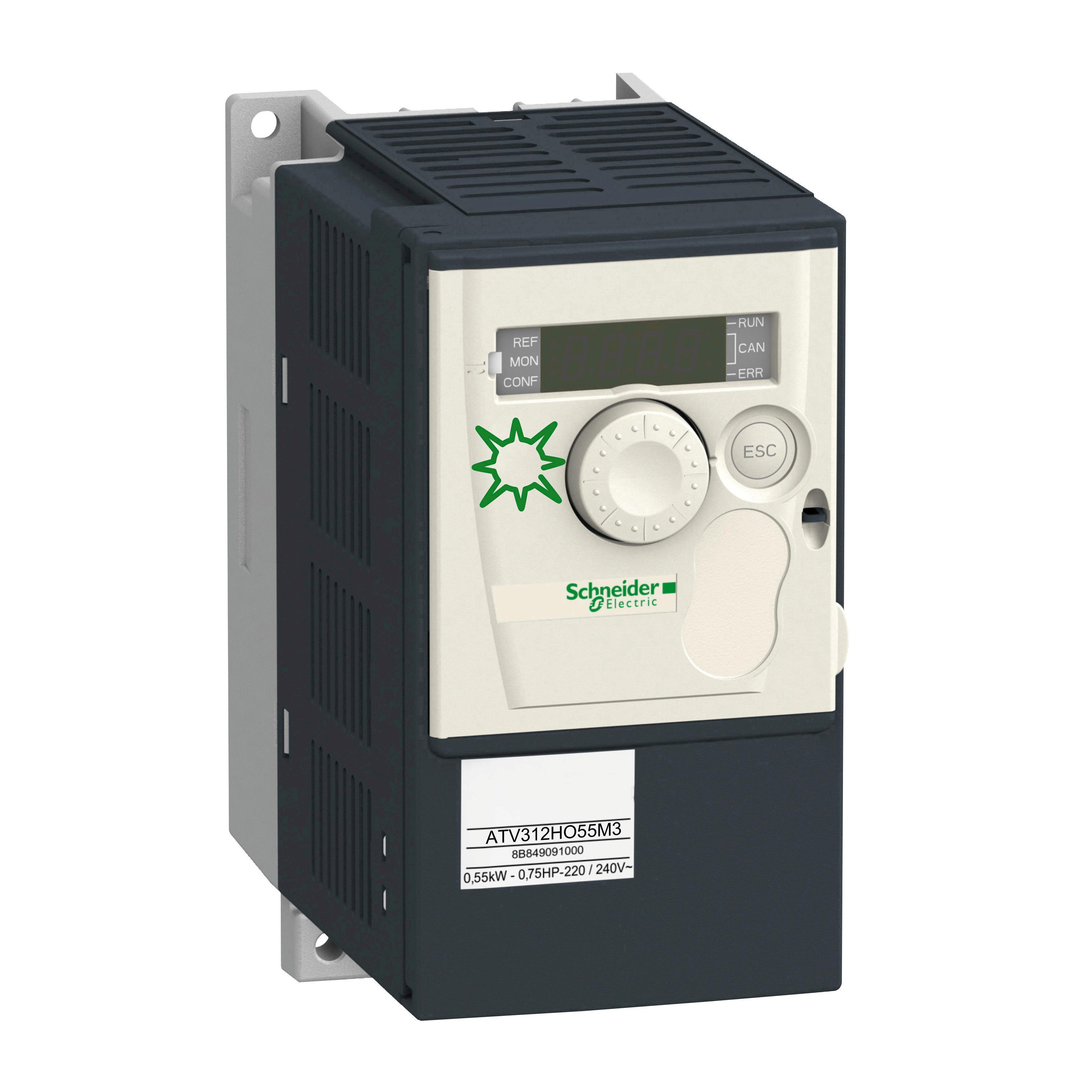 Schneider Electric ATV312H055M3412 AC Variable Frequency Drives