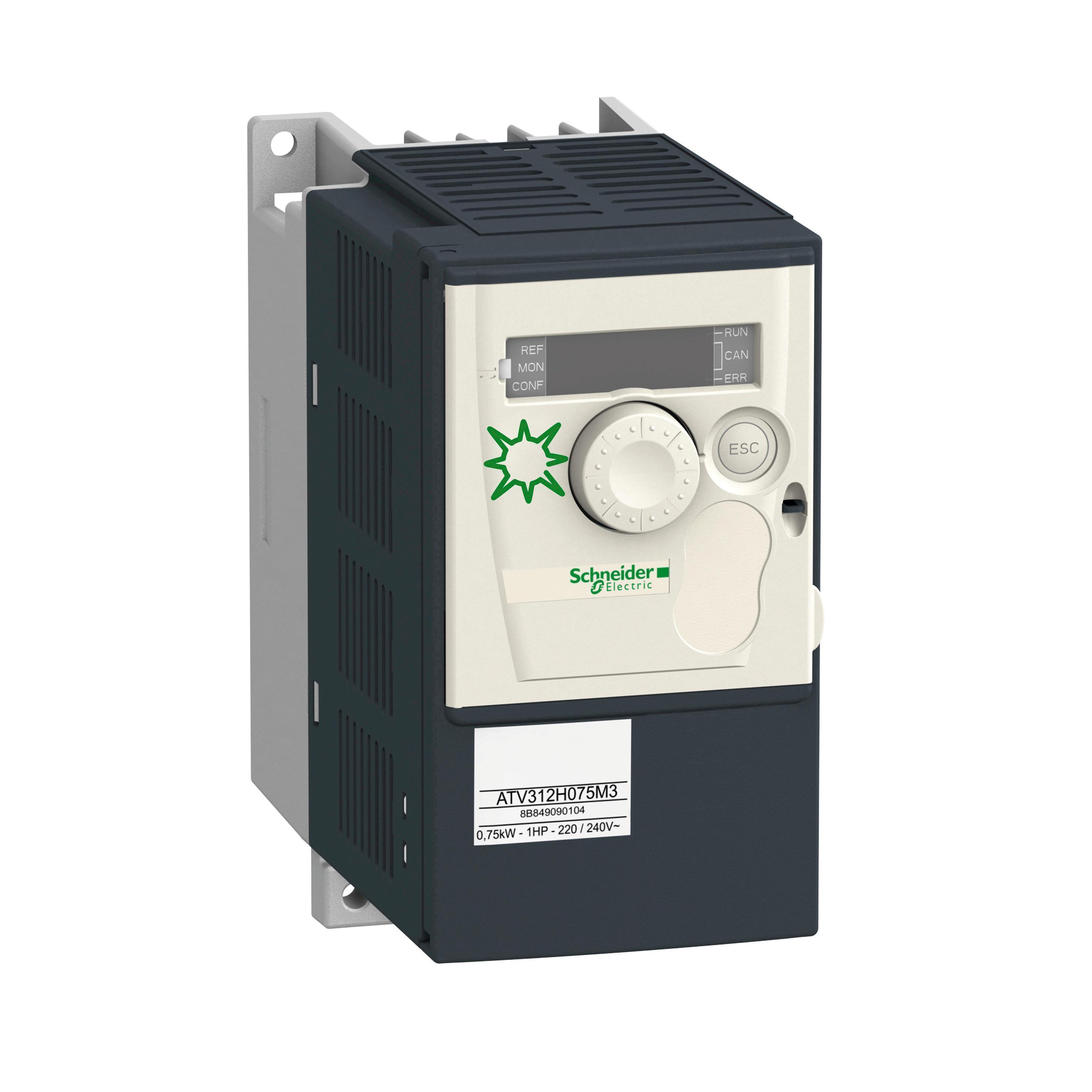 Schneider Electric ATV312H075M3412 AC Variable Frequency Drives