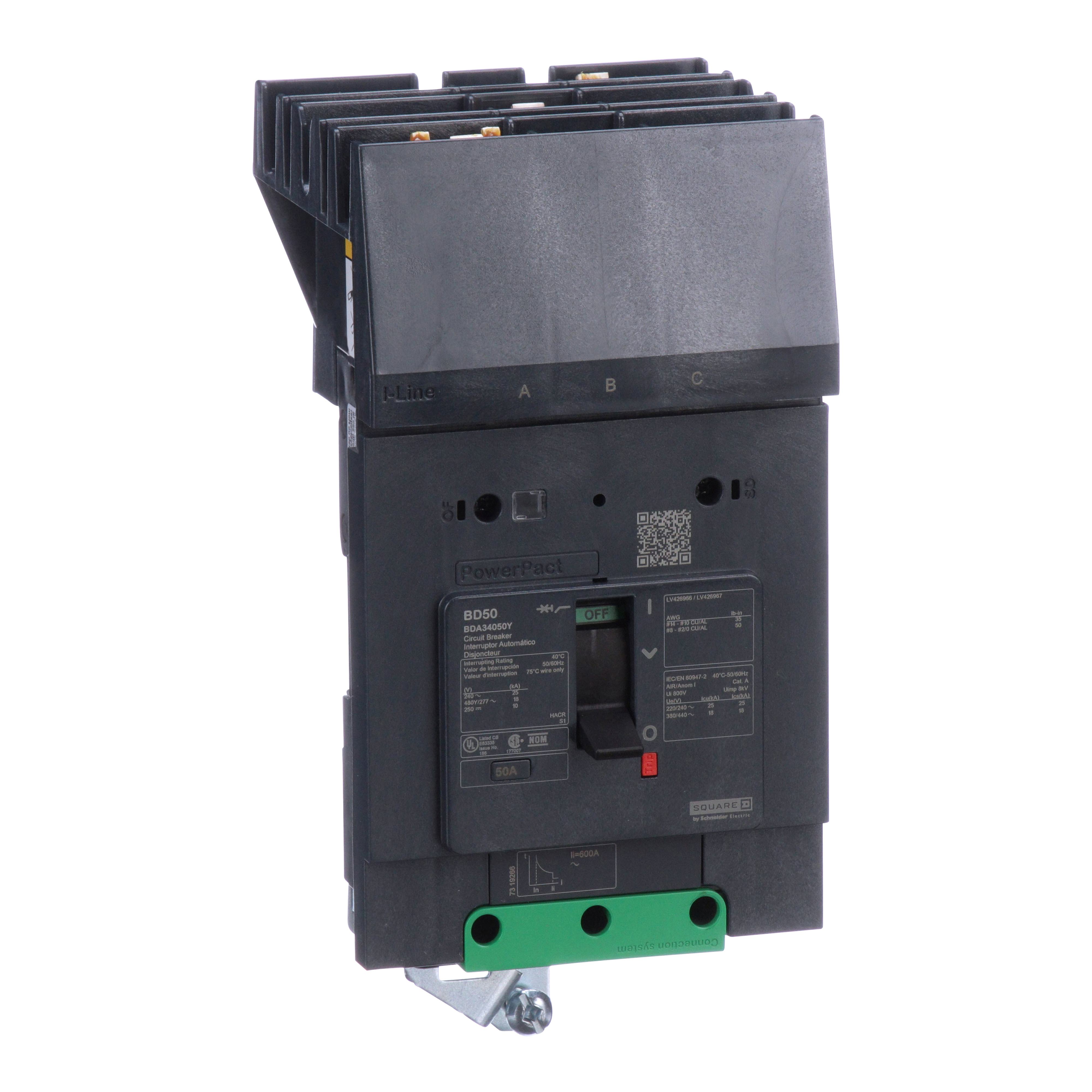 Schneider Electric BDA34050Y Molded Case Circuit Breakers