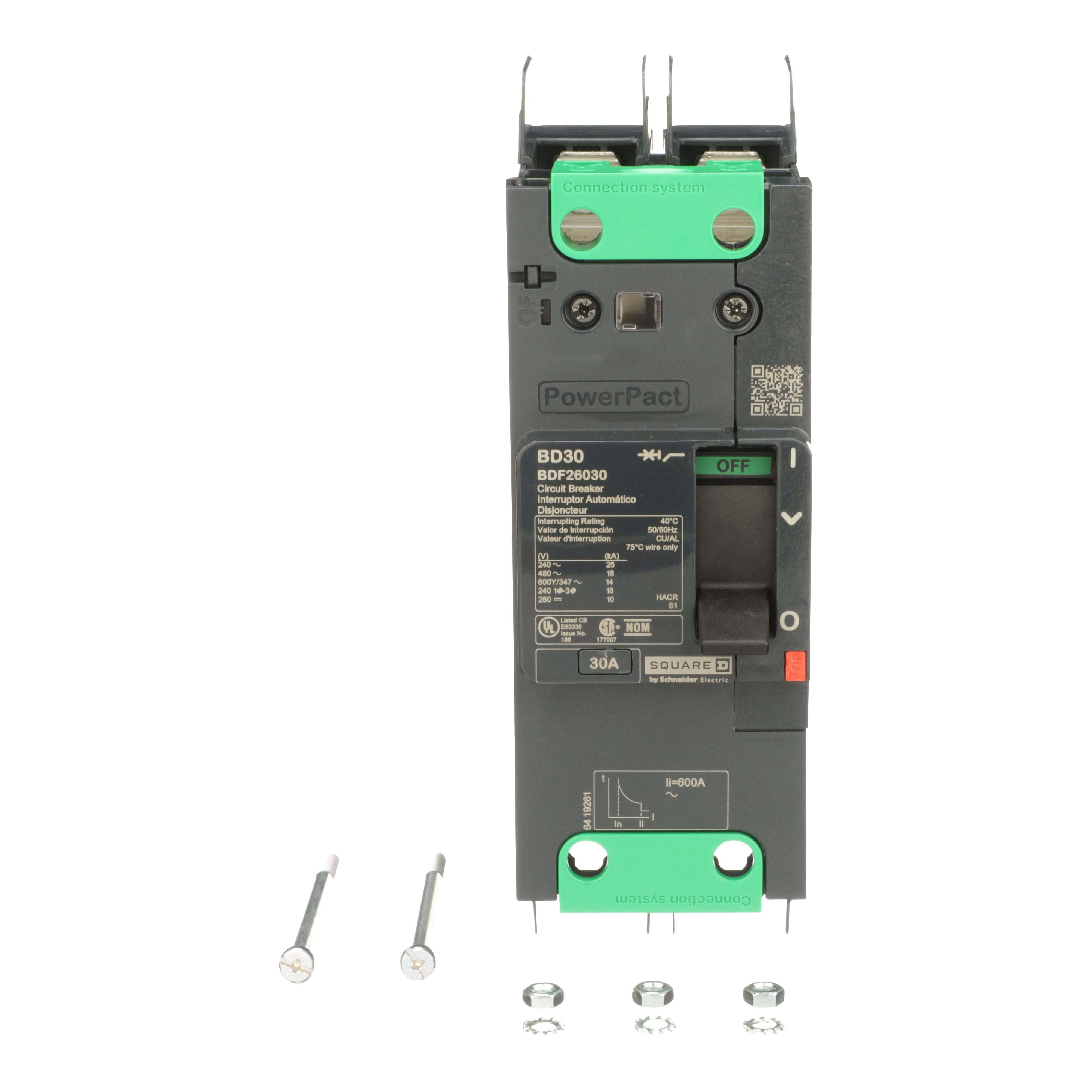 Schneider Electric BDF26030 Molded Case Circuit Breakers