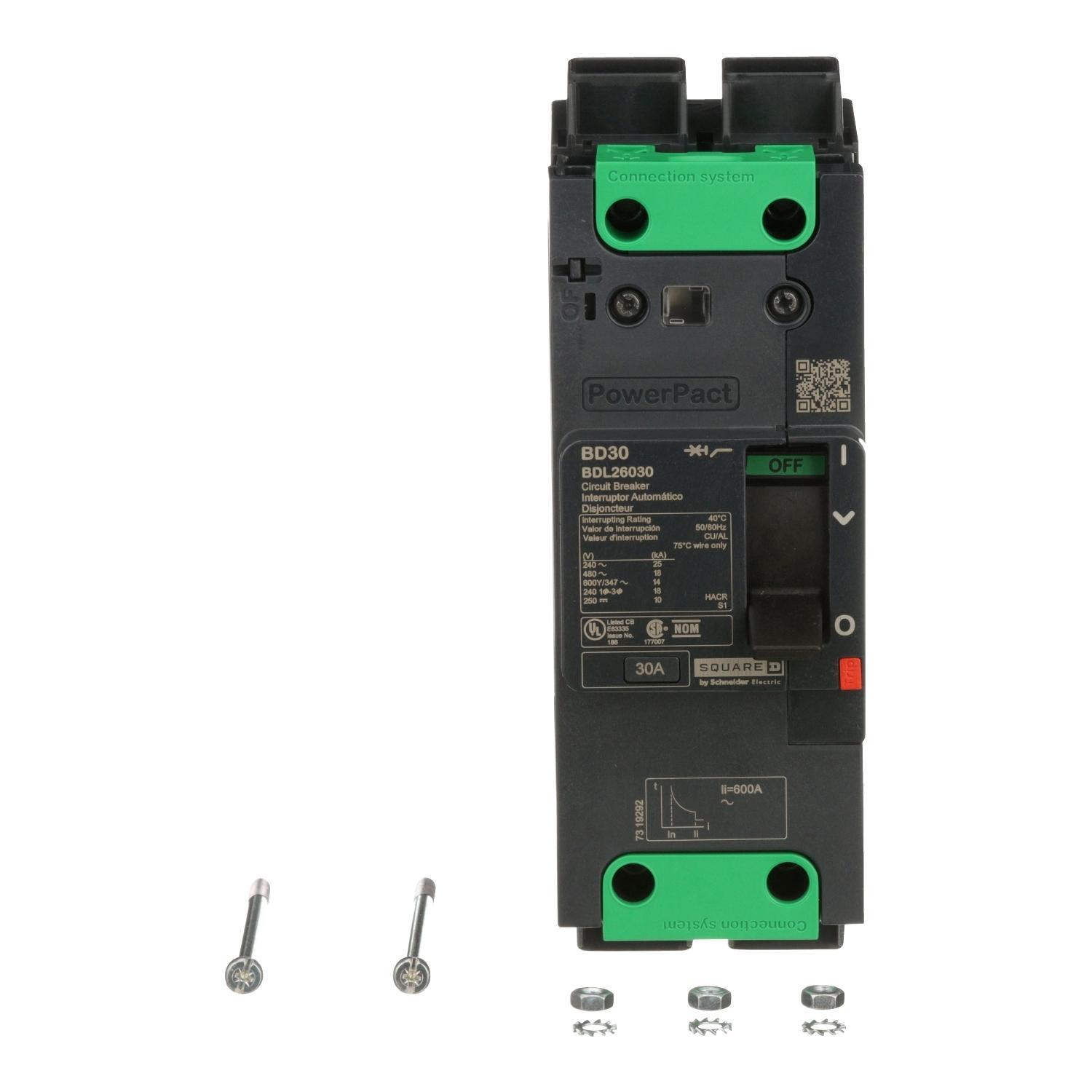 Schneider Electric BDL26030 Molded Case Circuit Breakers