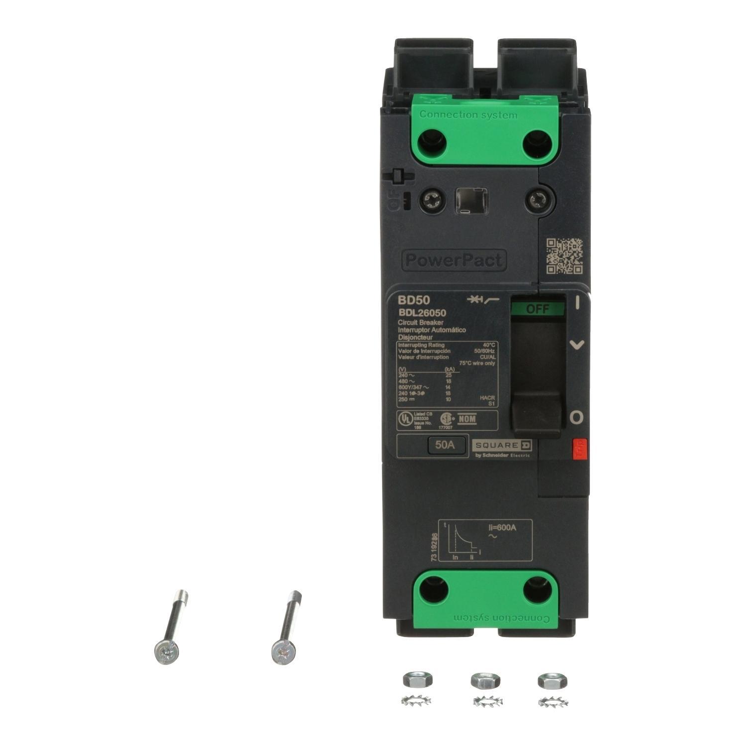 Schneider Electric BDL26050 Molded Case Circuit Breakers