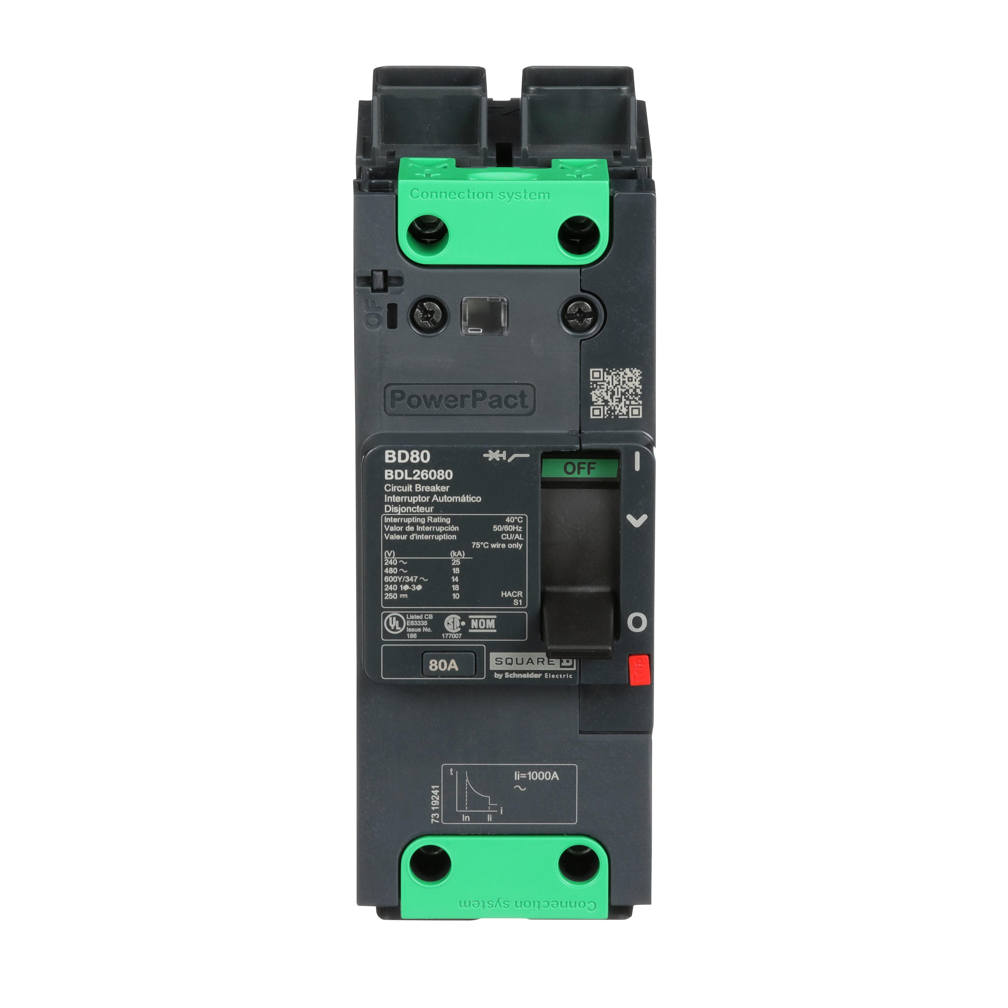 Schneider Electric BDL26080 Molded Case Circuit Breakers