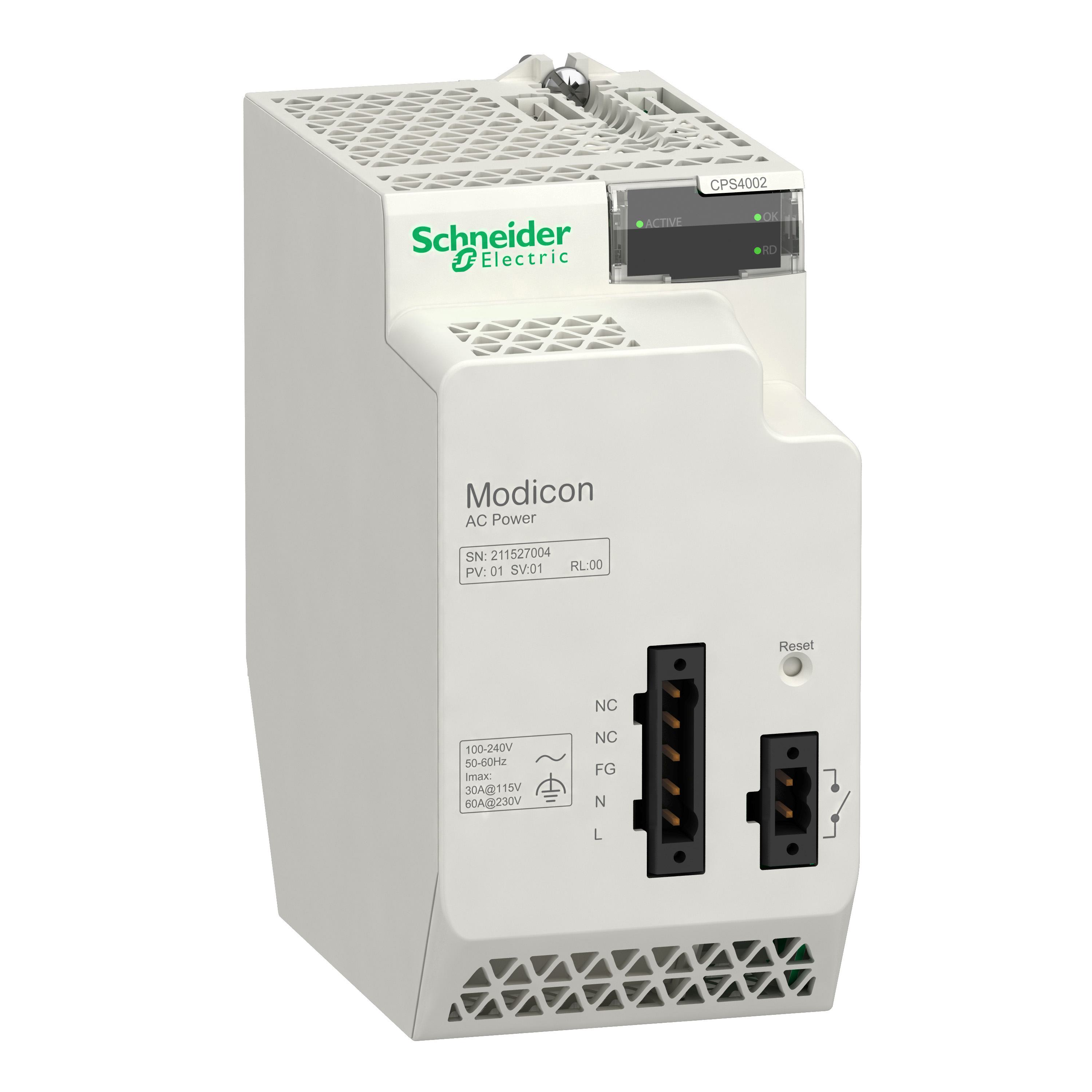 Schneider Electric BMXCPS4002 PLC Power Supply Modules