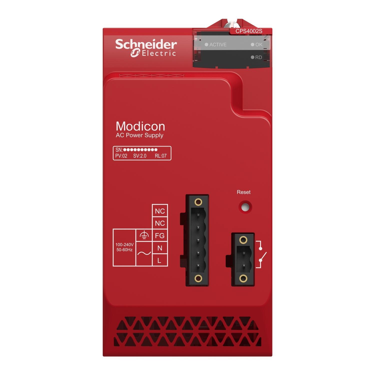 Schneider Electric BMXCPS4002S PLC Power Supply Modules