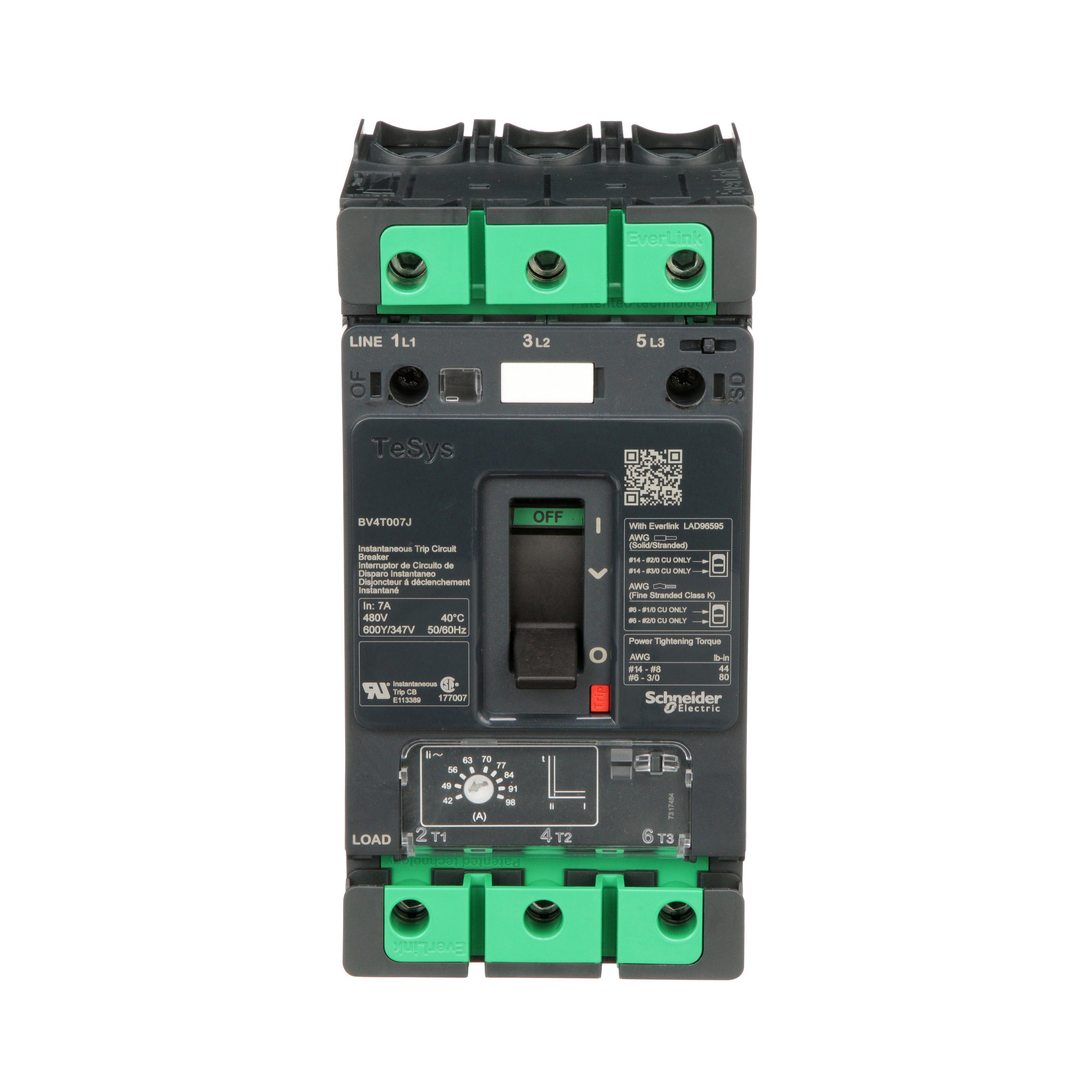 Schneider Electric BV4T007J Motor Circuit Protectors