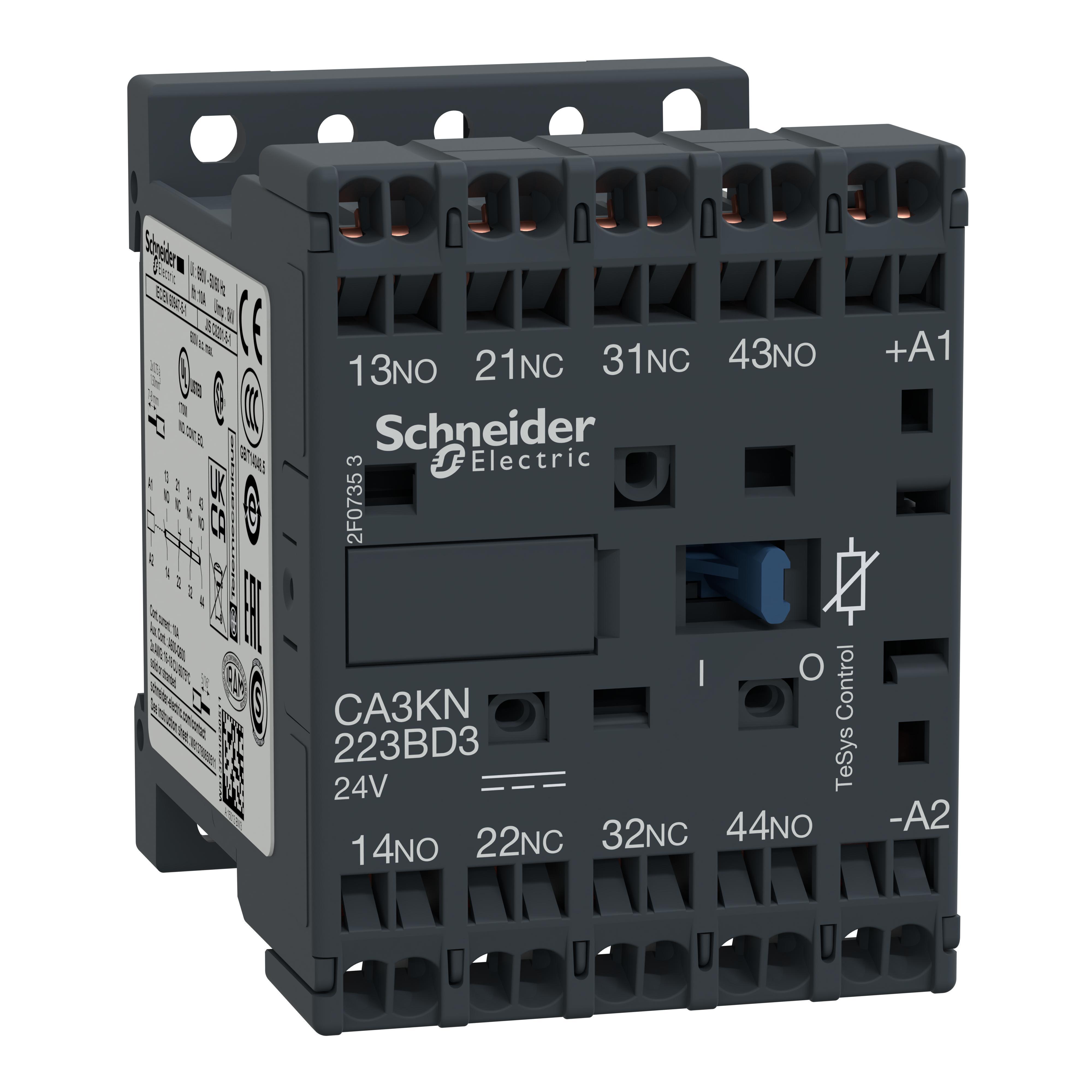 Schneider Electric CA3KN223BD3 IEC Control Relays