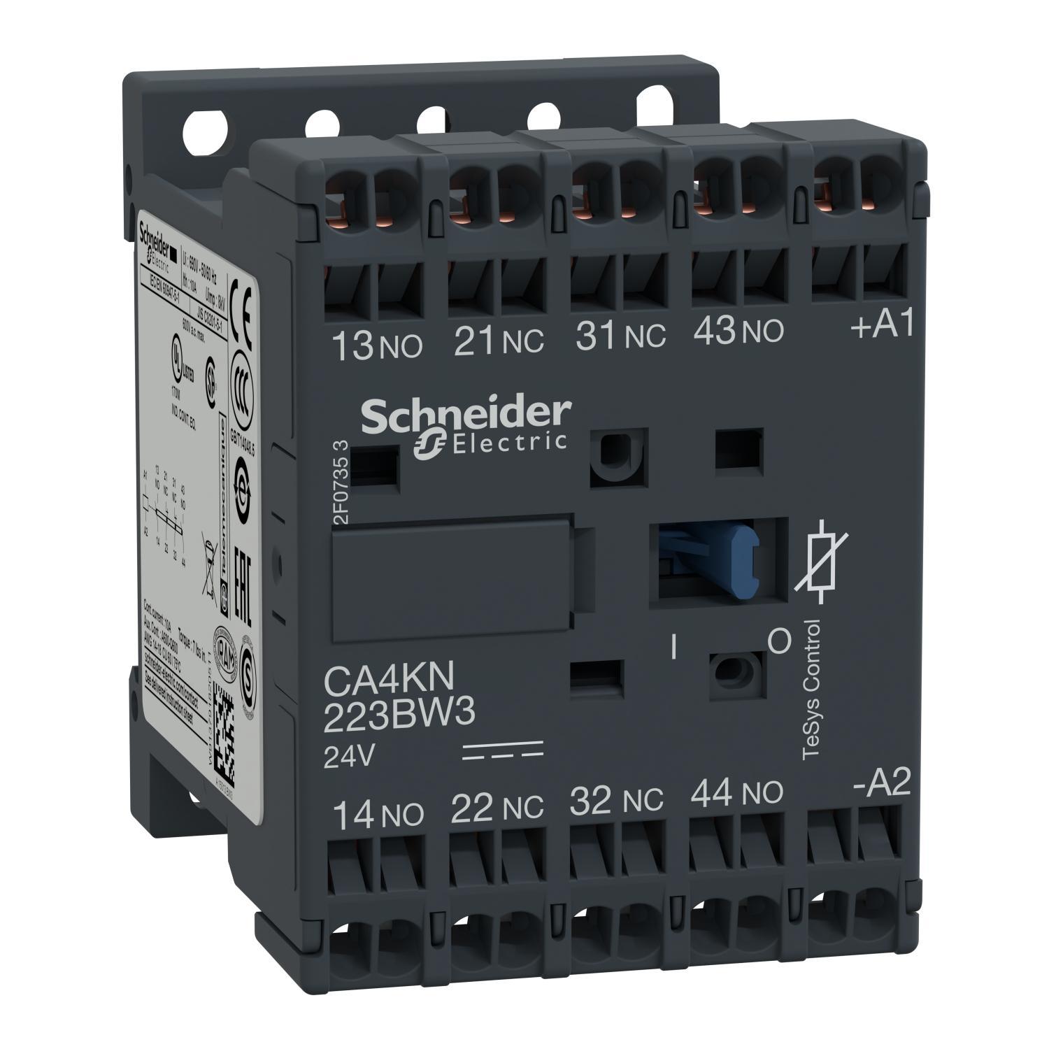 Schneider Electric CA4KN223BW3 IEC Control Relays