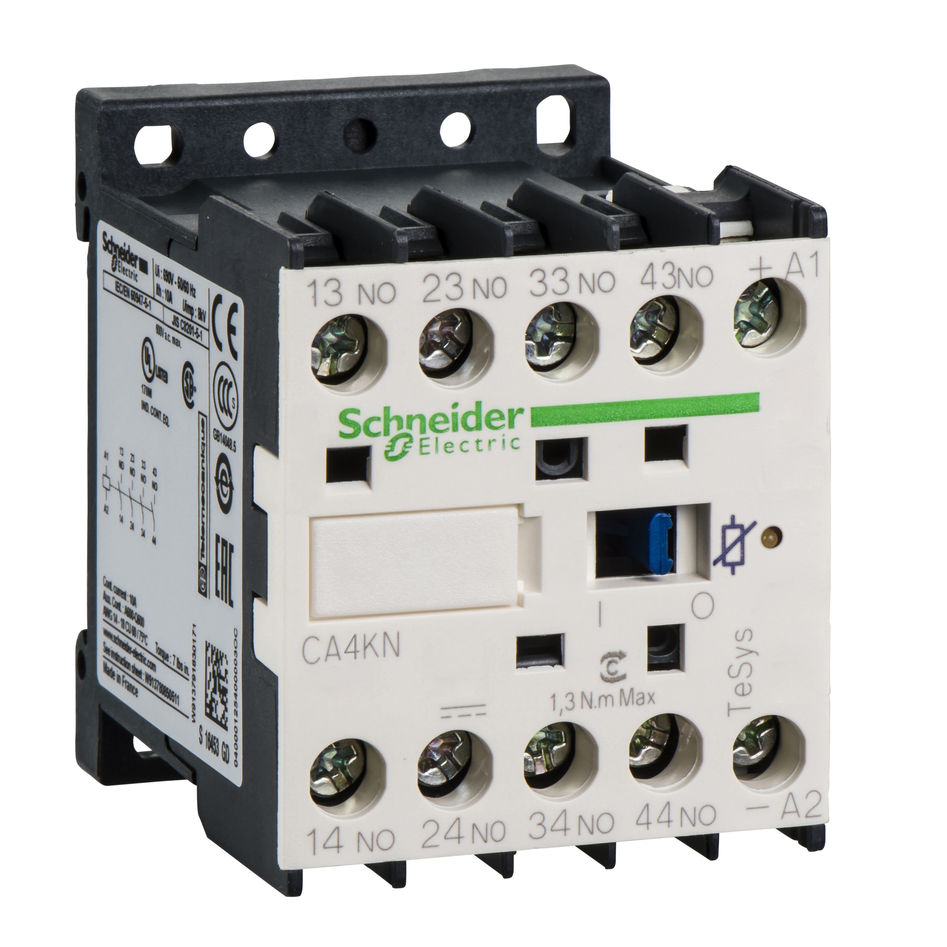 Schneider Electric CA4KN22SW3 IEC Control Relays