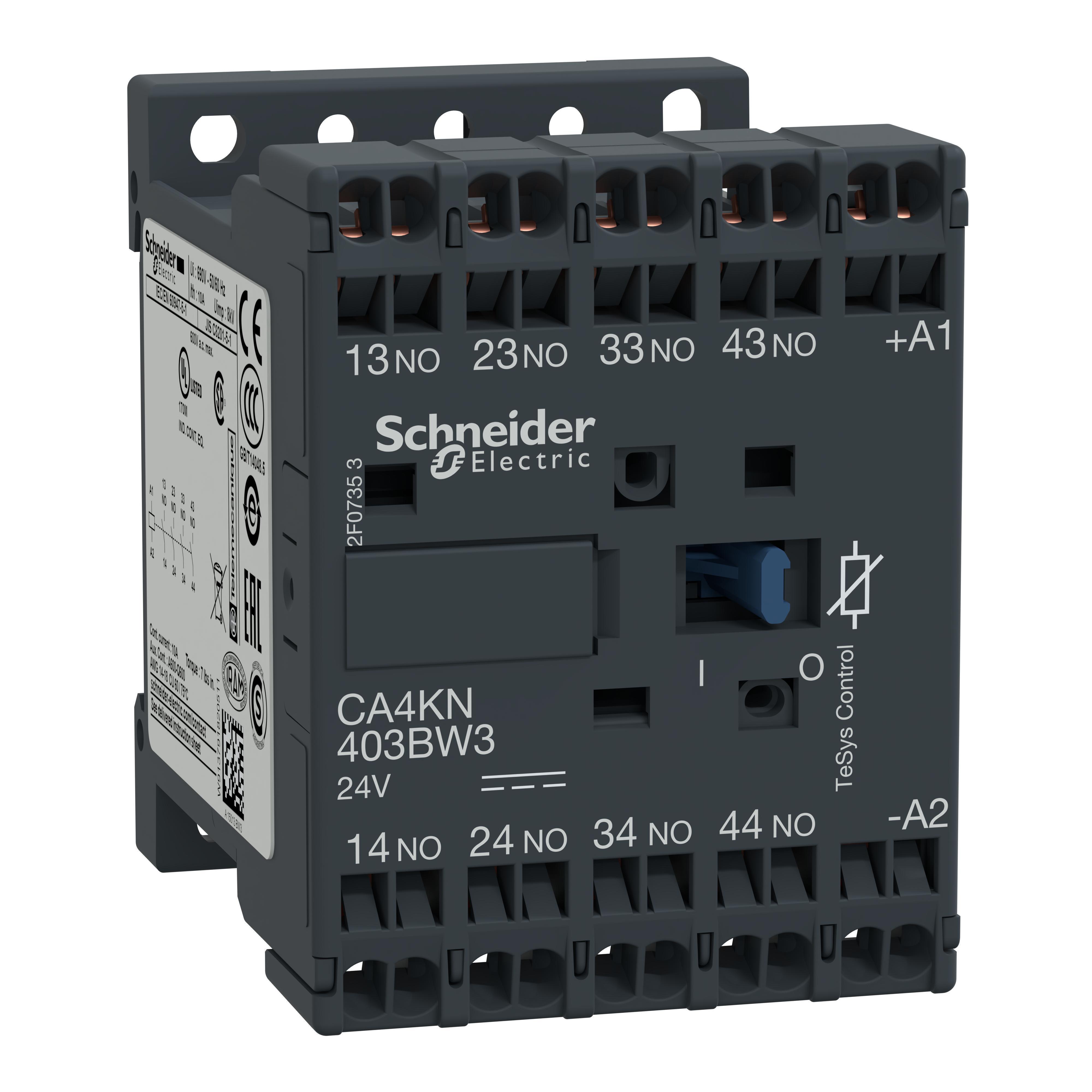 Schneider Electric CA4KN403BW3 IEC Control Relays