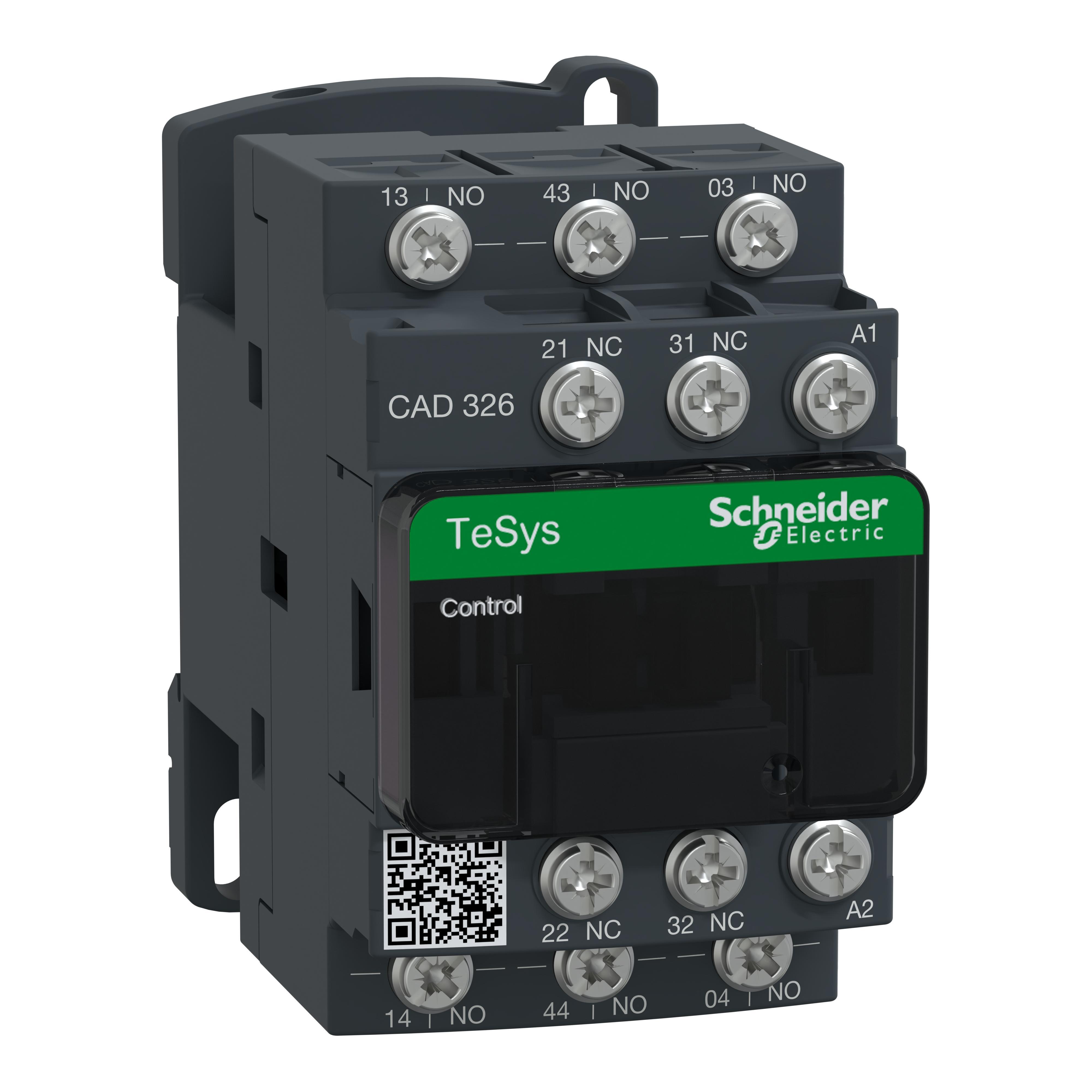 Schneider Electric CAD326E7 IEC Control Relays