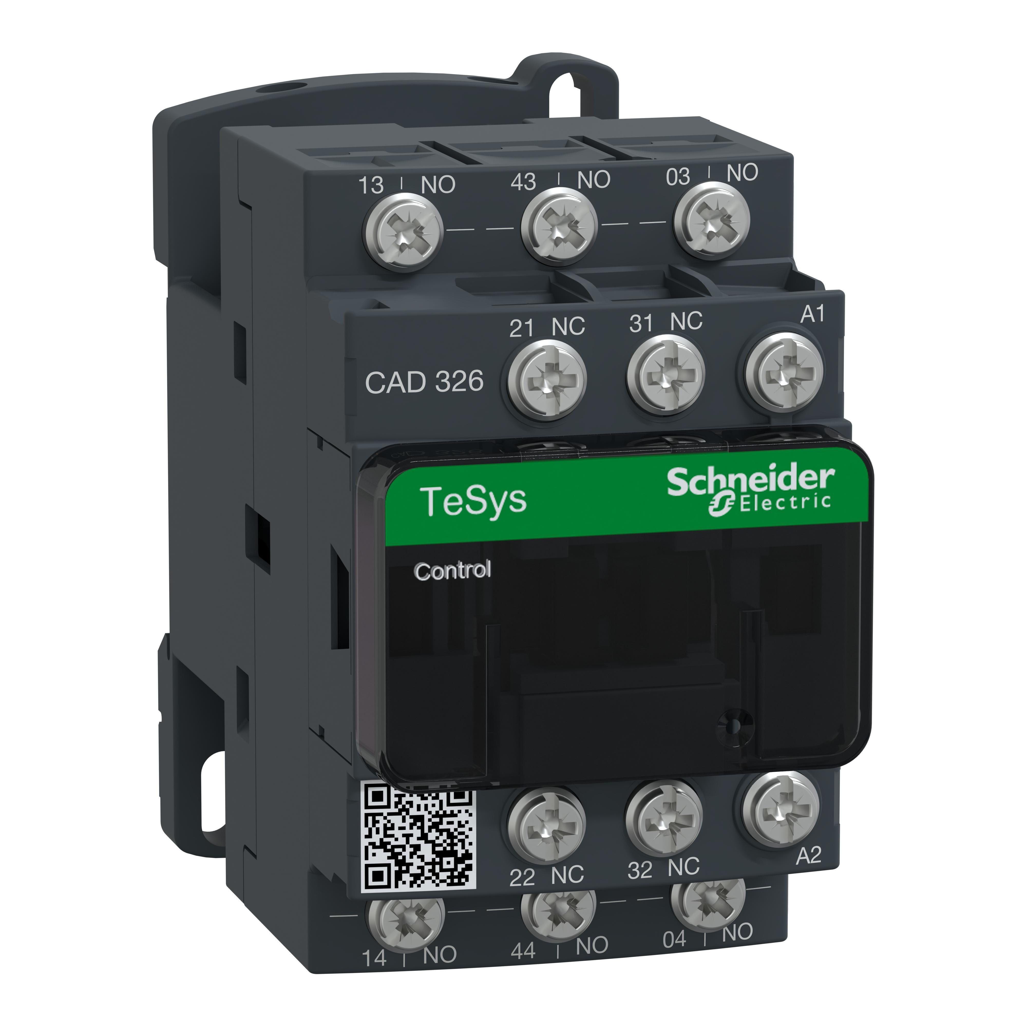 Schneider Electric CAD326V7 IEC Control Relays
