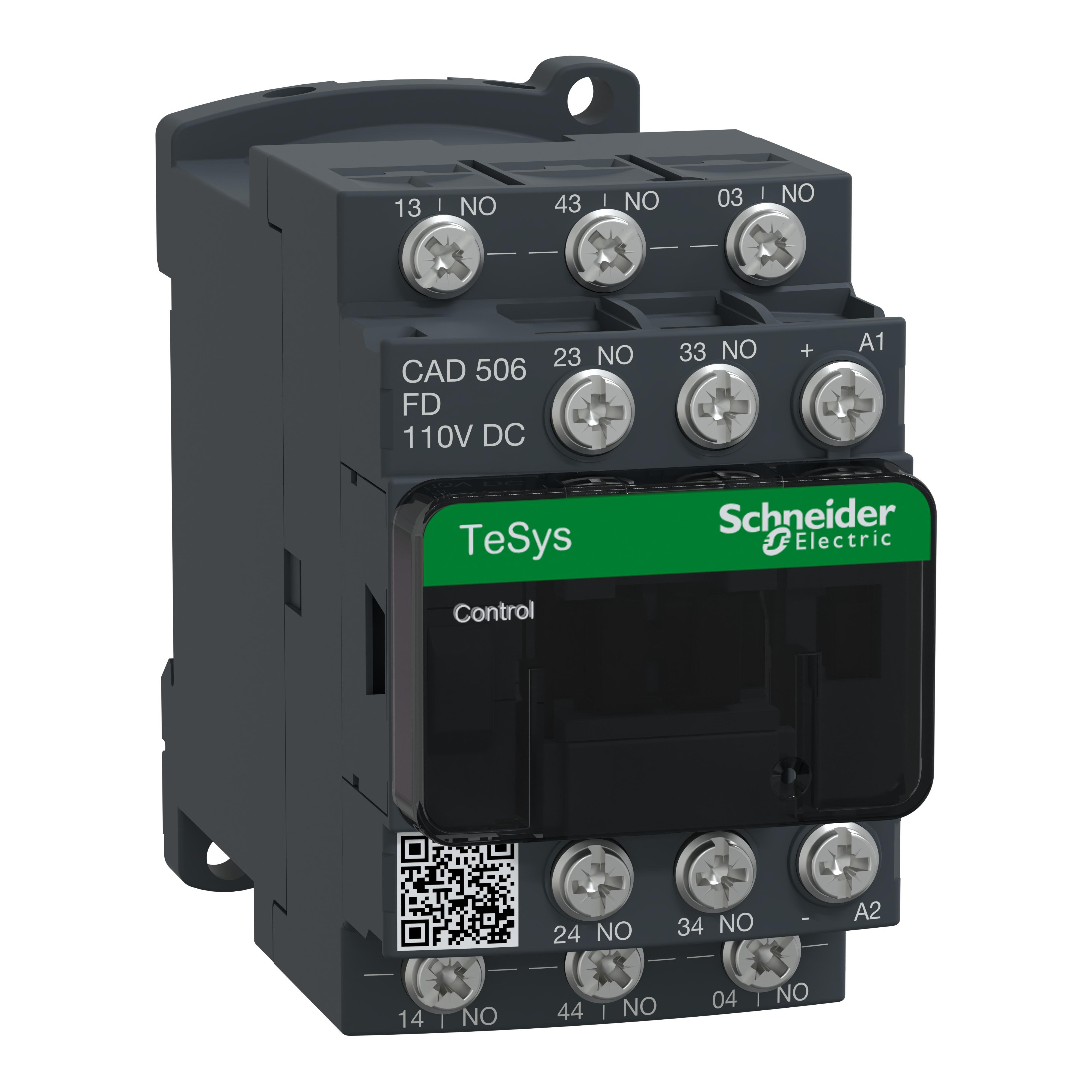 Schneider Electric CAD506FD Control Relays