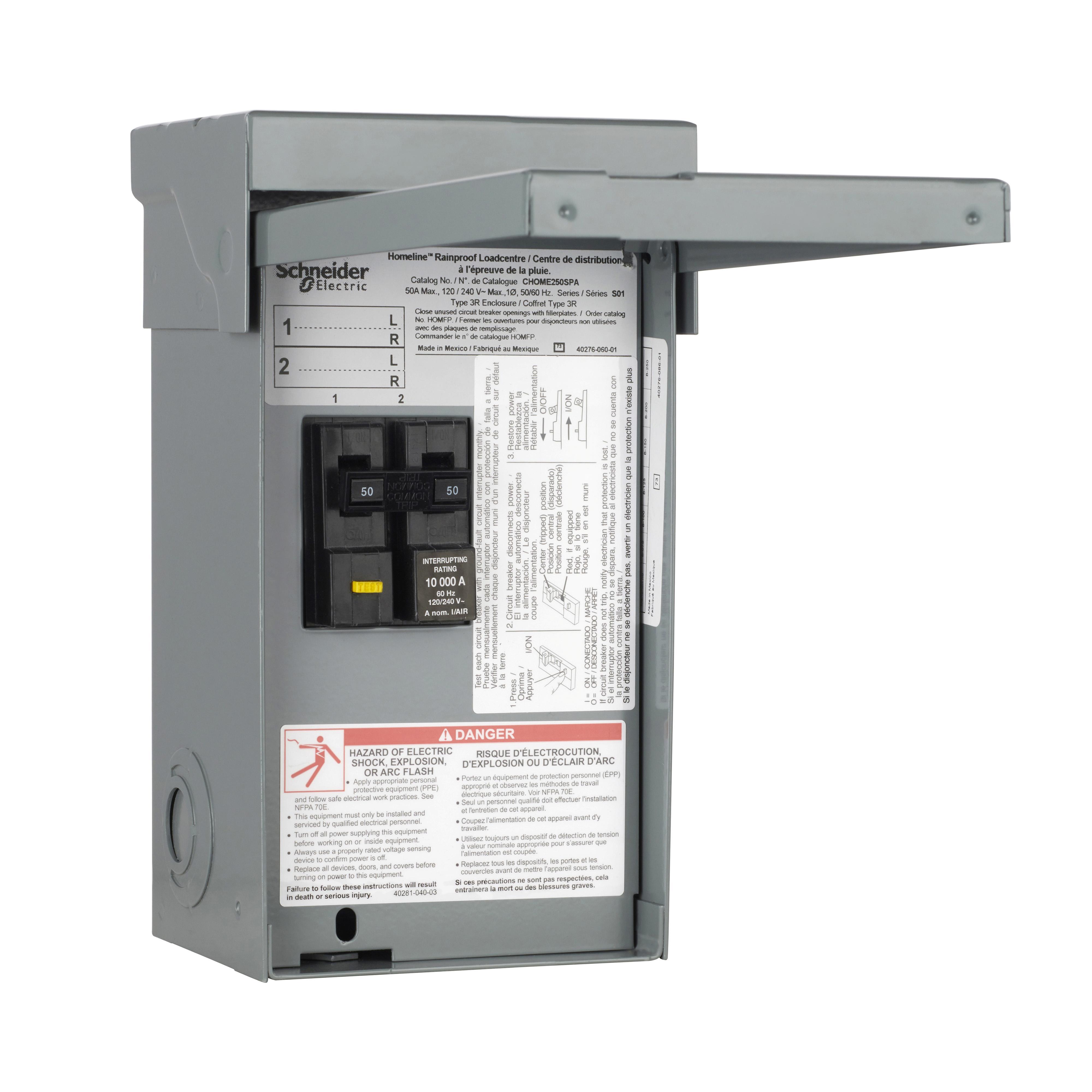 Schneider Electric CHOME250SPA Ground-Fault Circuit Breakers