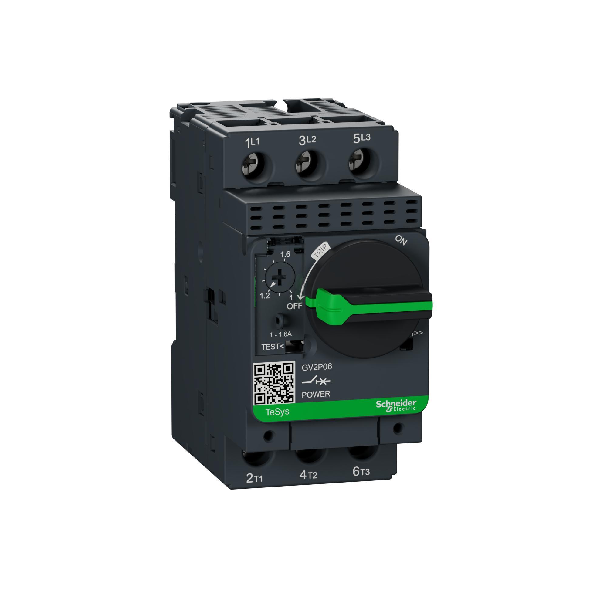 Schneider Electric GV2P06 Manual Starters
