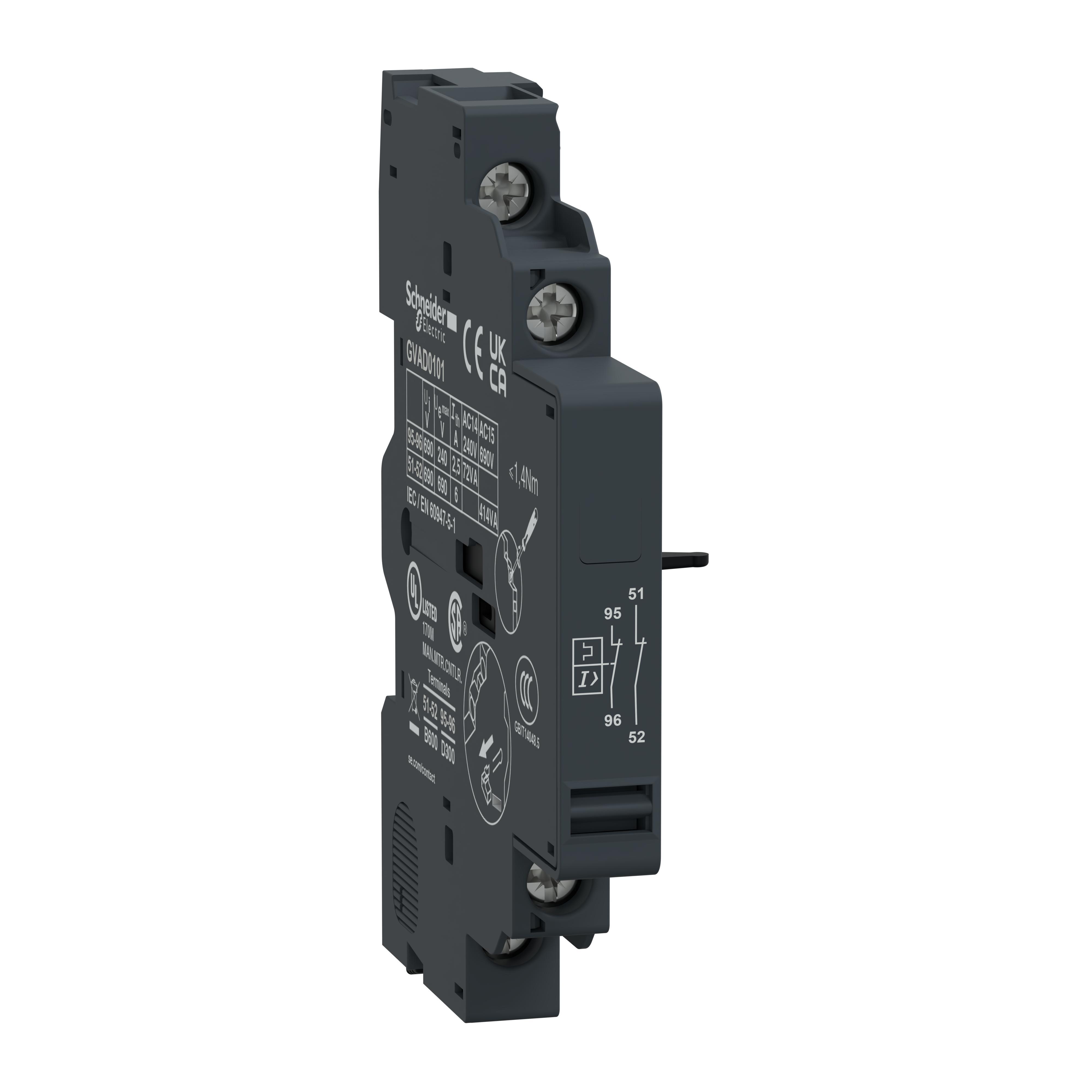 Schneider Electric GVAD0101 Starter Renewal Parts