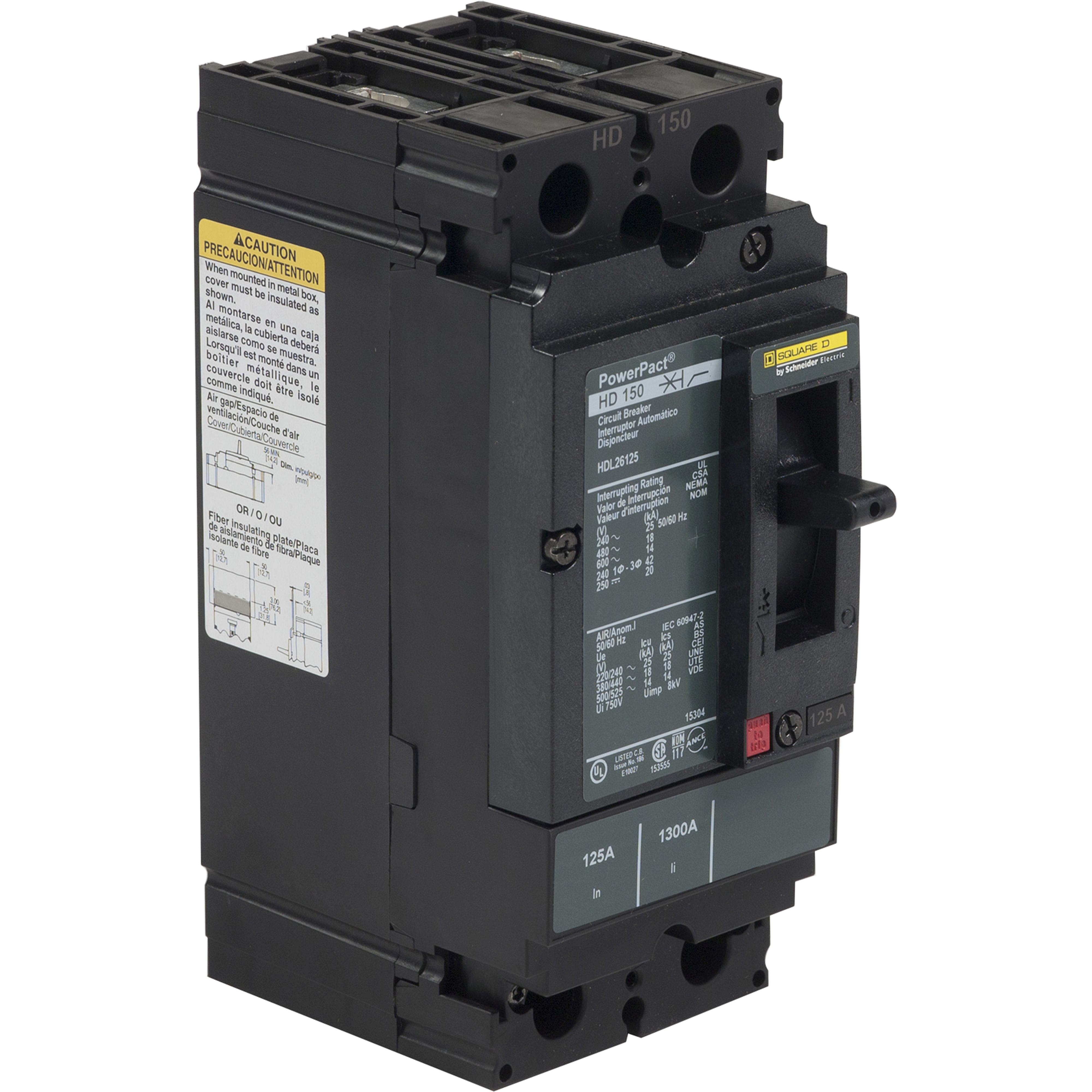 Square D™ HGL26015C Molded Case Circuit Breakers