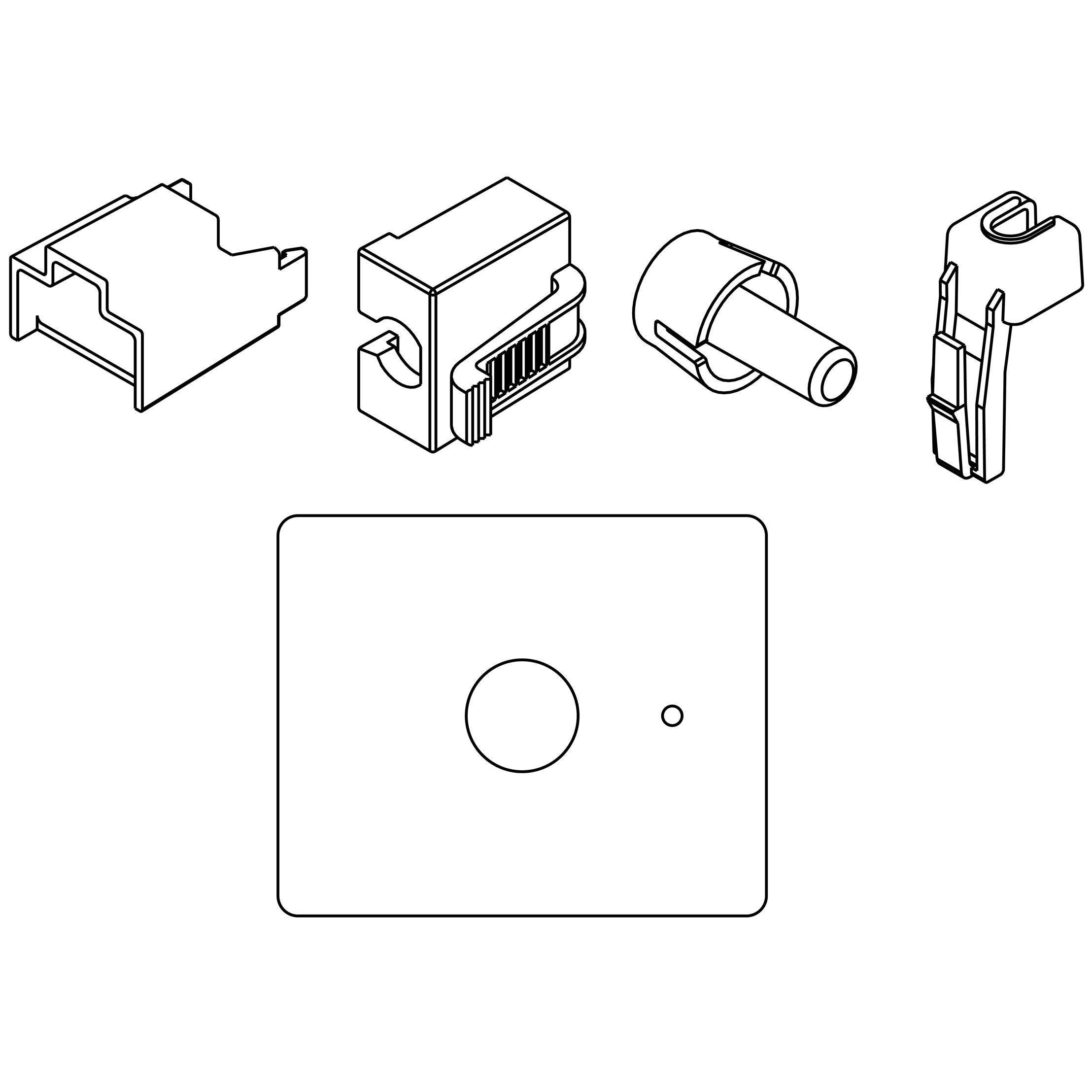 Schneider Electric HMIZSUKIT Interface Terminal Screen Accessories