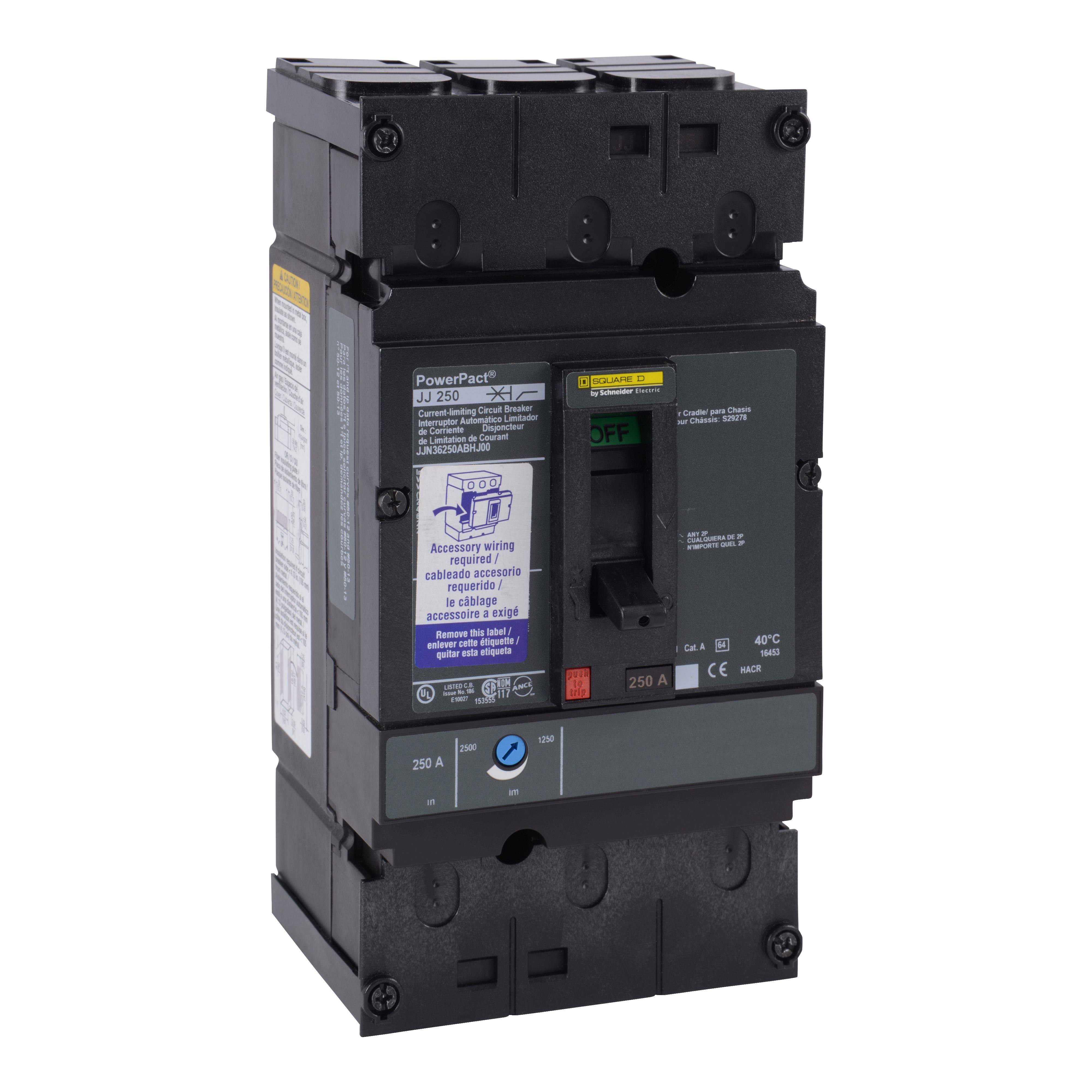 Schneider Electric JJN36250ABHJ00 Molded Case Circuit Breakers