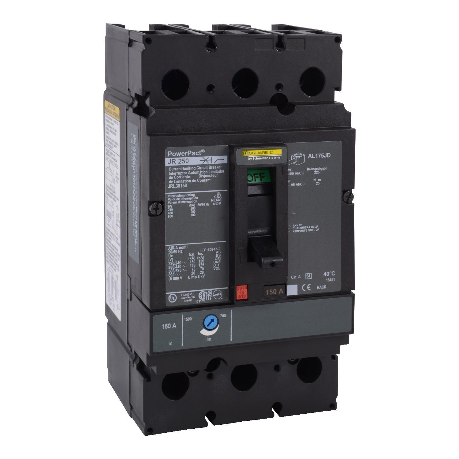 Square D™ JRL36225 Molded Case Circuit Breakers