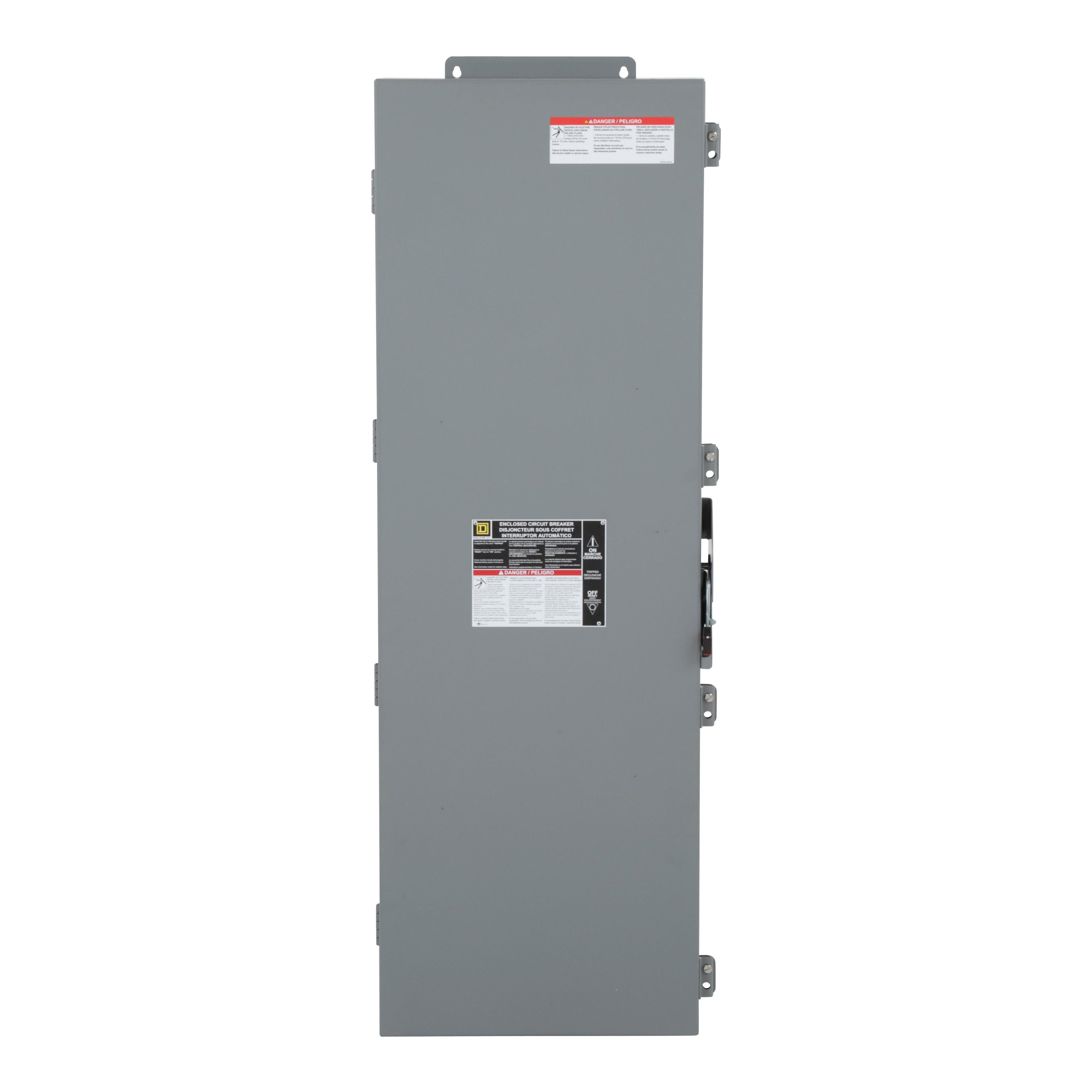 Square D™ PowerPact™ L600AWK Circuit Breaker Enclosure, 518 mm W x 210 mm D x 1461 mm H, NEMA 12K/3R NEMA Rating, Steel
