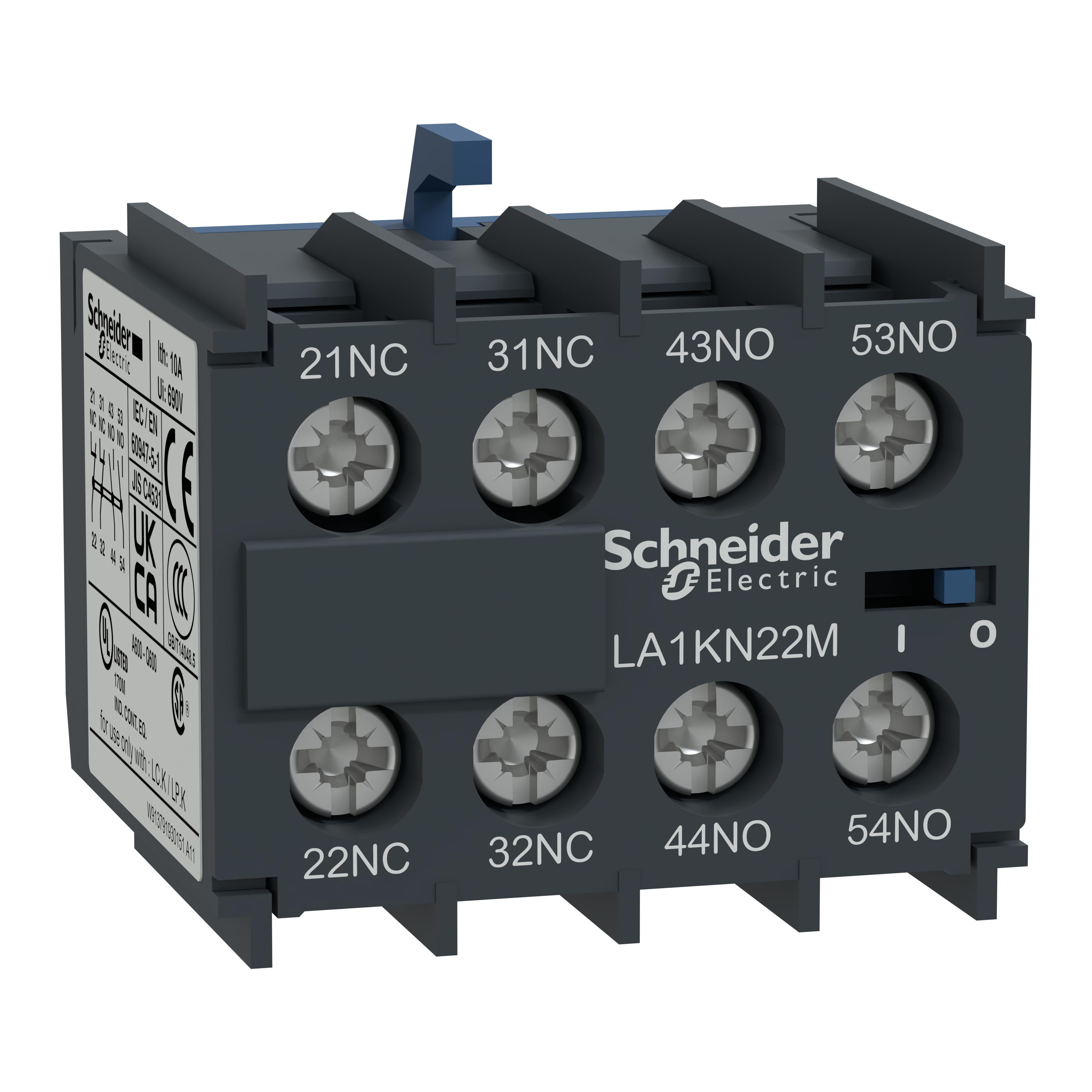 Schneider Electric LA1KN22M Auxiliary Contacts
