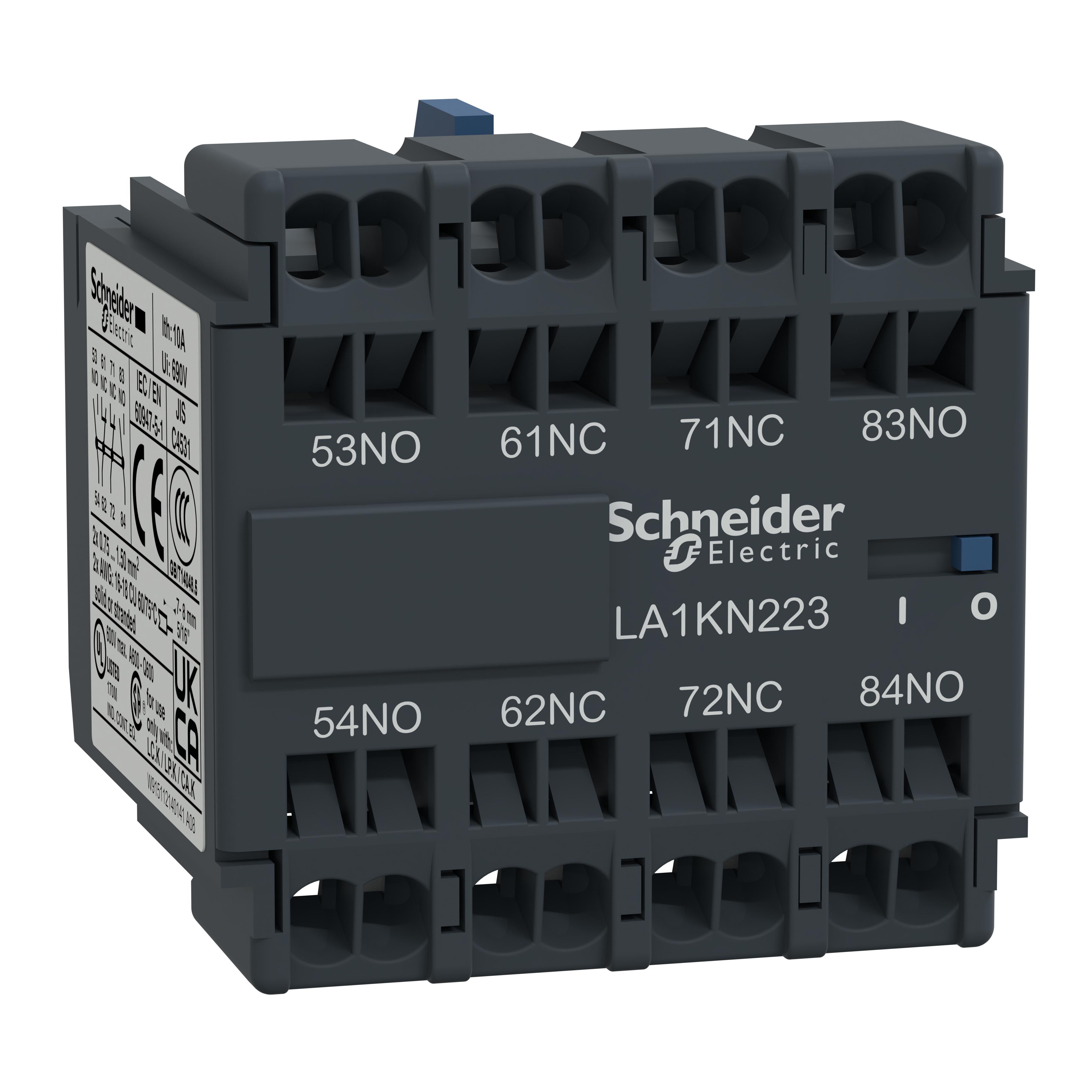 Schneider Electric LA1KN403 Auxiliary Contacts