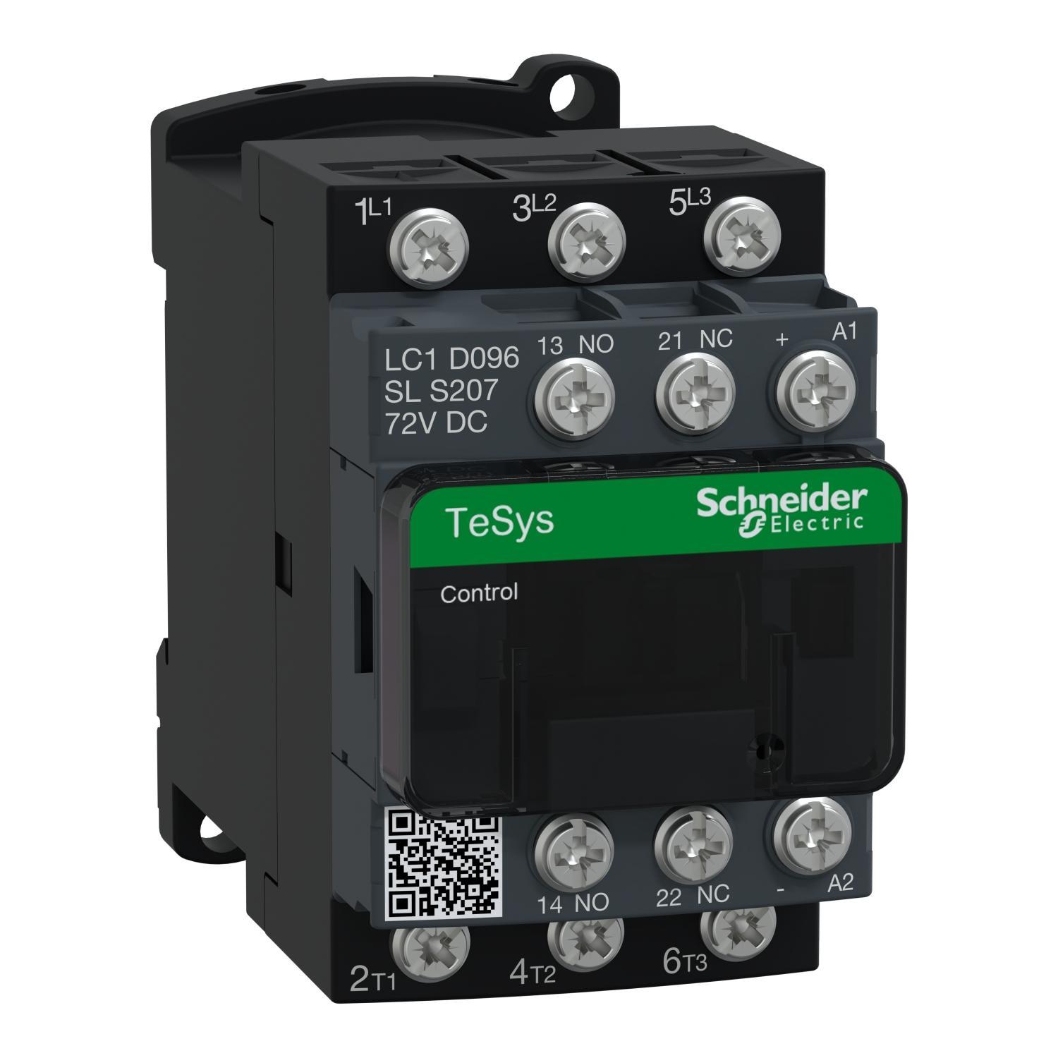 Schneider Electric LC1D096SLS207 NEMA & IEC Contactors