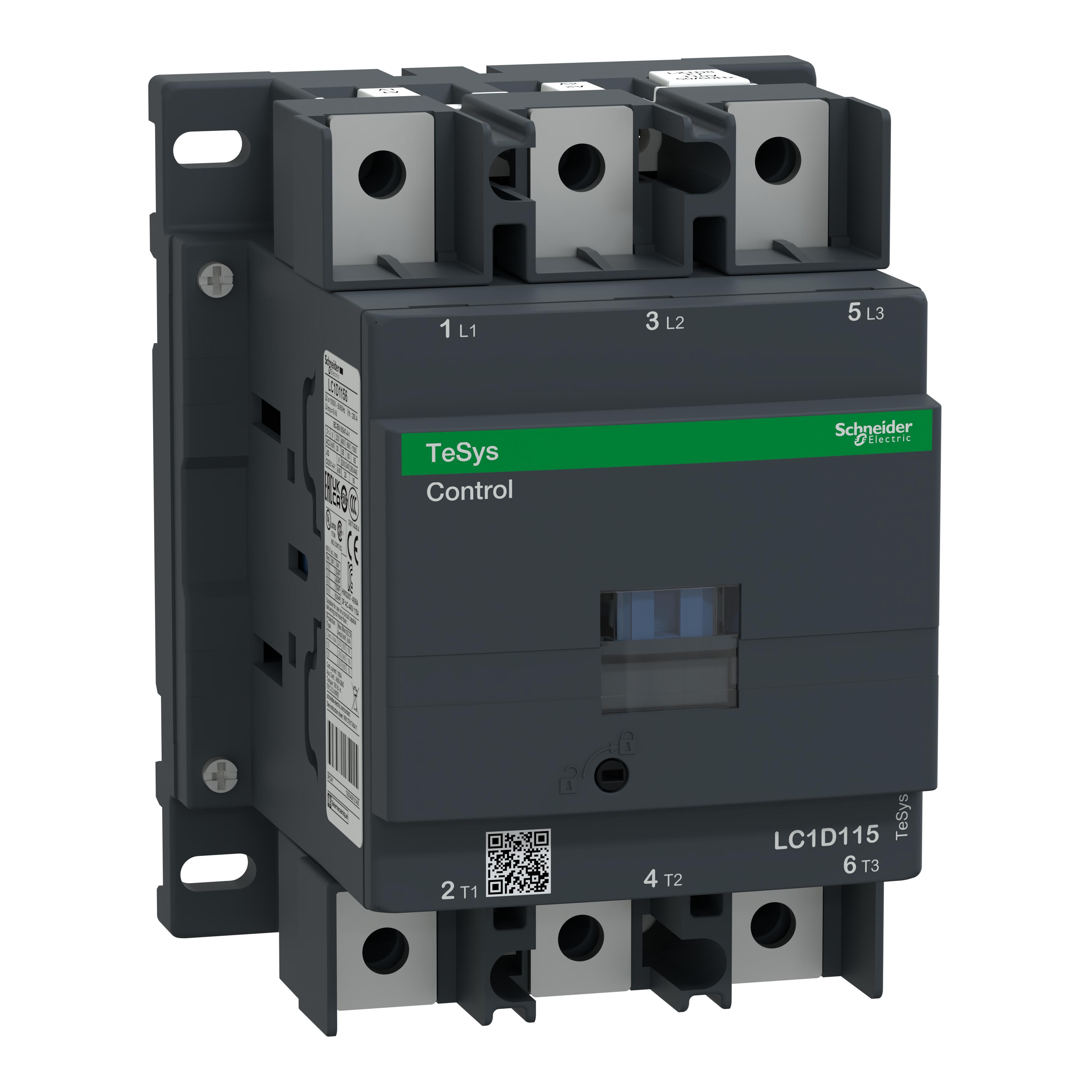 Schneider Electric LC1D1156G7 NEMA & IEC Contactors