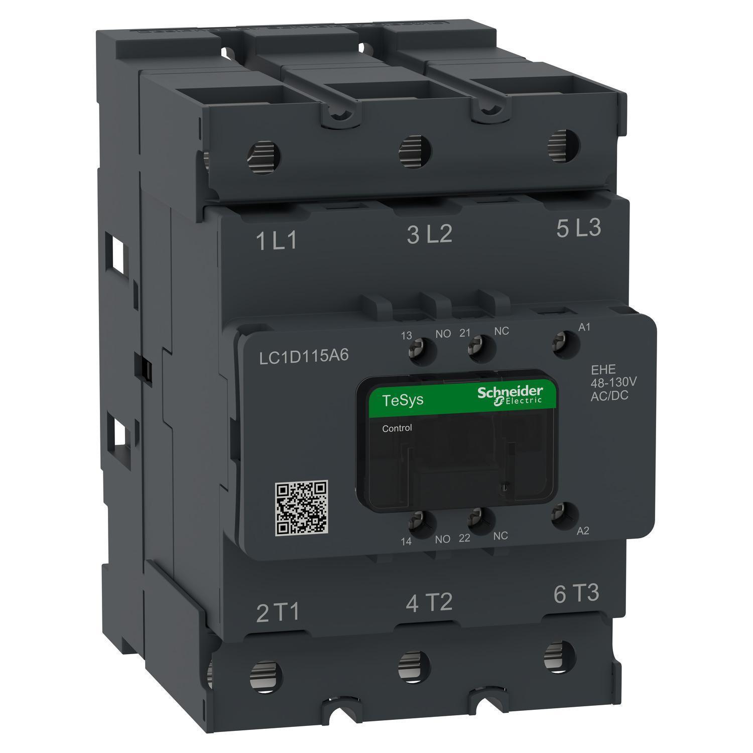 Schneider Electric LC1D115A6EHE NEMA & IEC Contactors