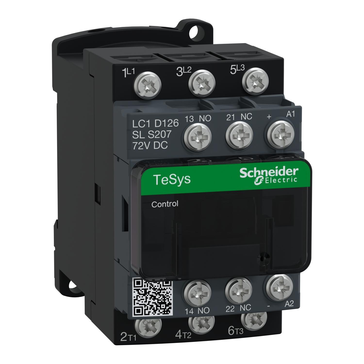 Schneider Electric LC1D126SLS207 NEMA & IEC Contactors
