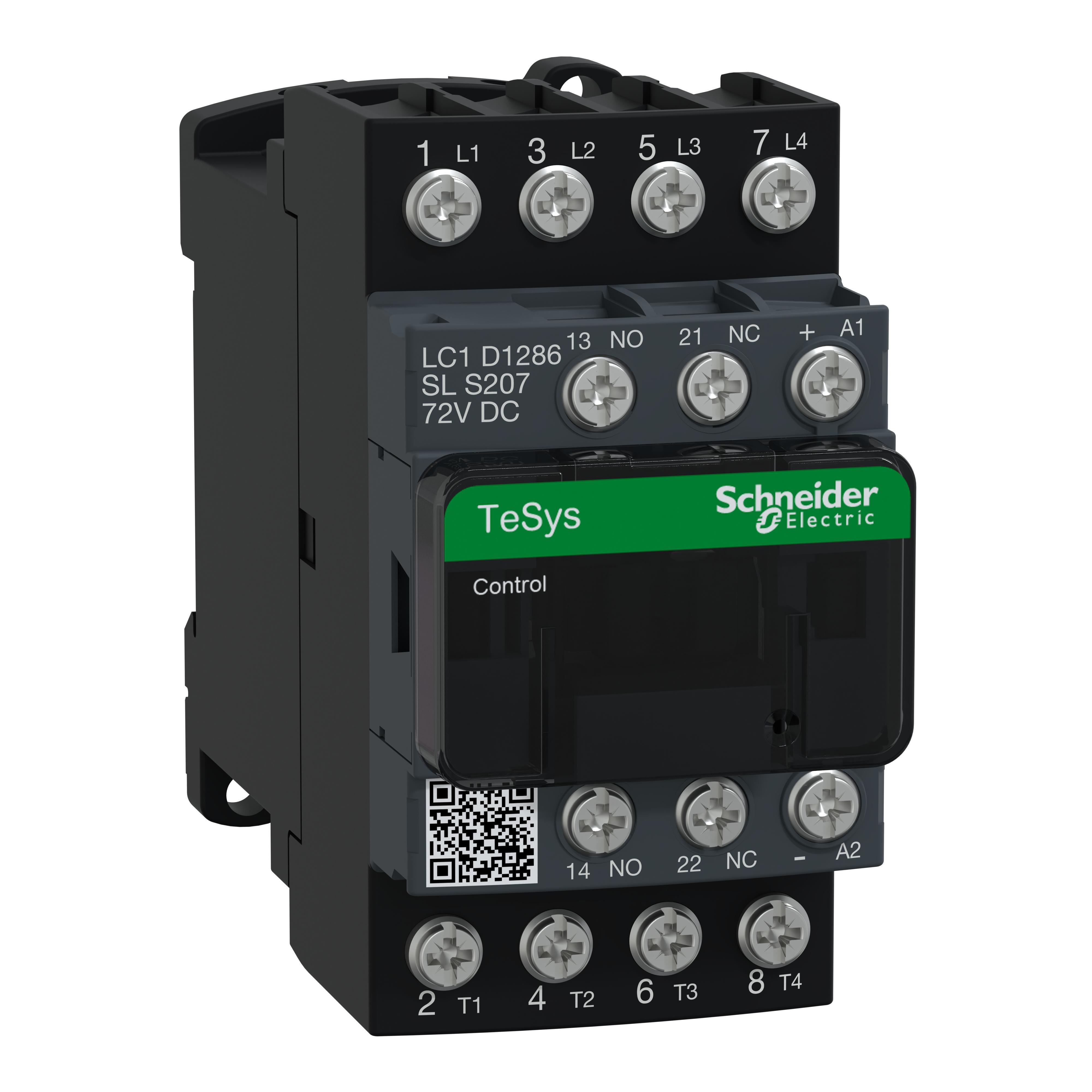 Schneider Electric LC1D1286SLS207 NEMA & IEC Contactors