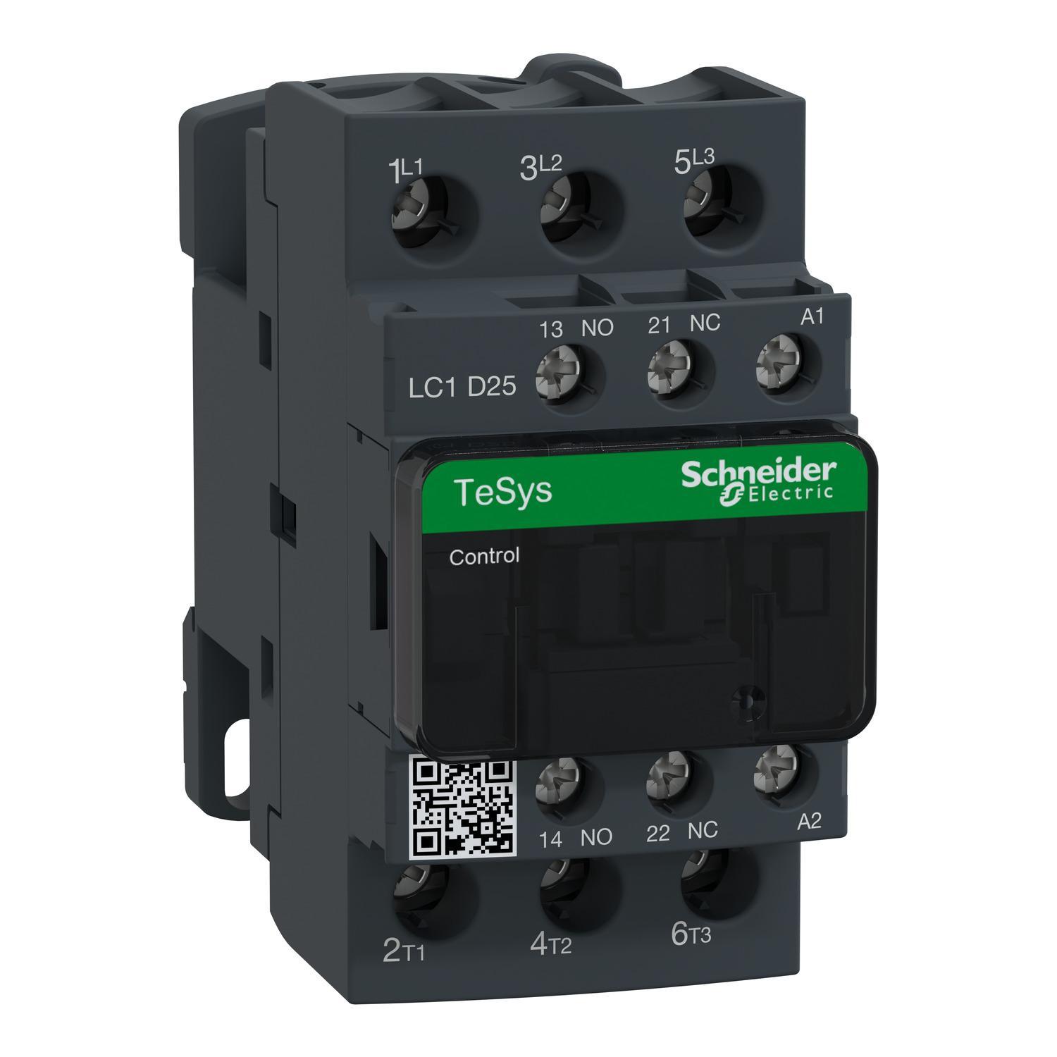 Schneider Electric LC1D25G7TQ NEMA & IEC Contactors