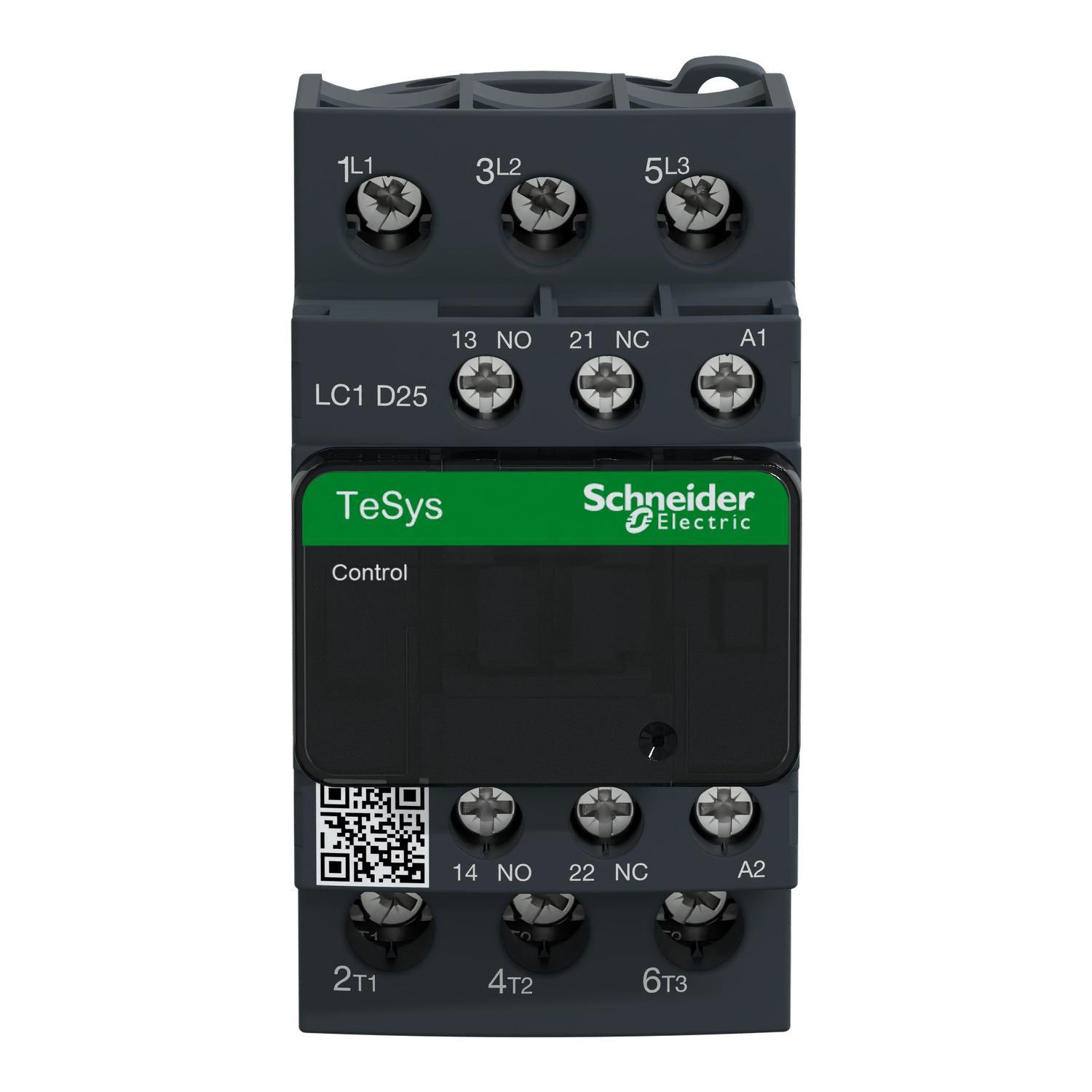 Schneider Electric LC1D25LE7 NEMA & IEC Contactors