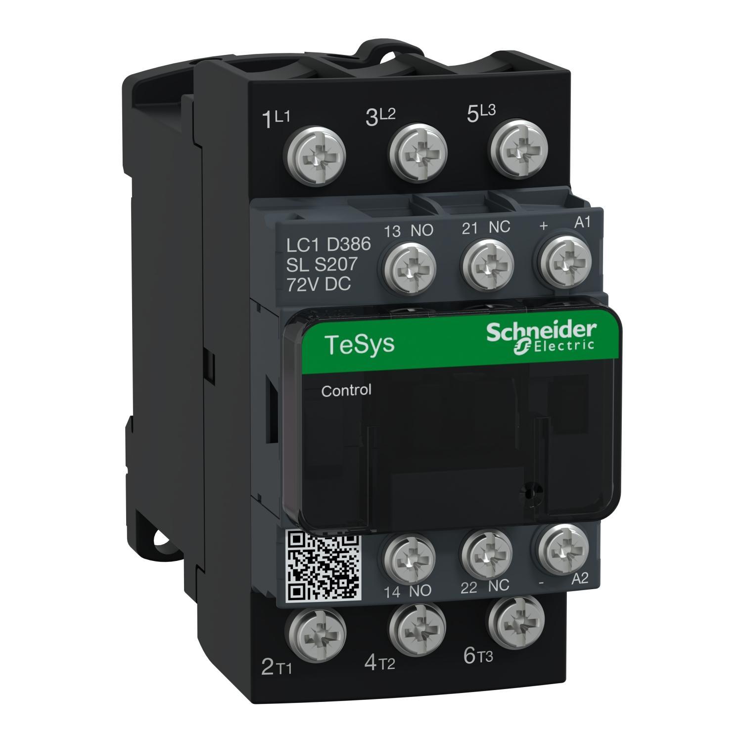 Schneider Electric LC1D386SLS207 NEMA & IEC Contactors
