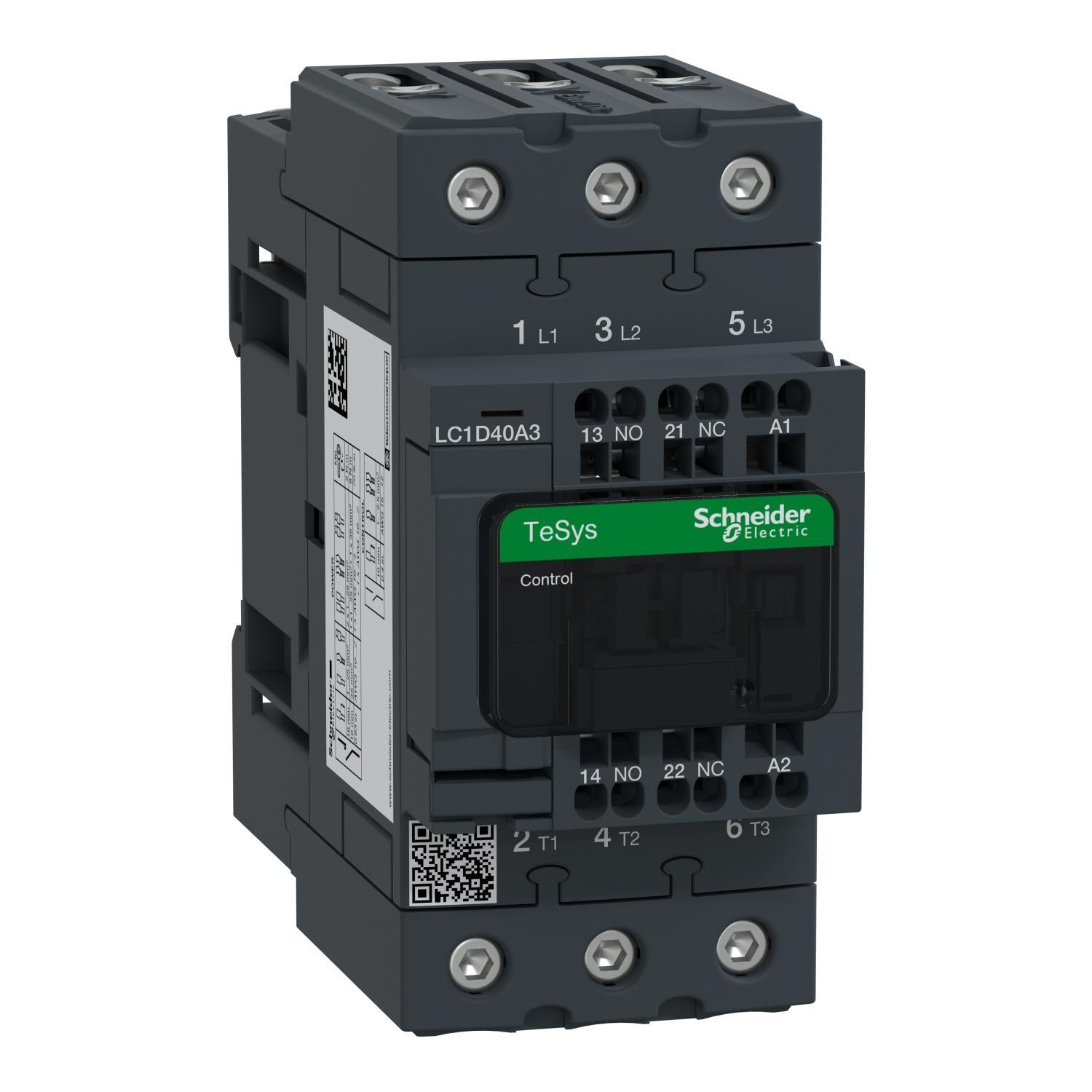 Schneider Electric LC1D40A3P7 NEMA & IEC Contactors