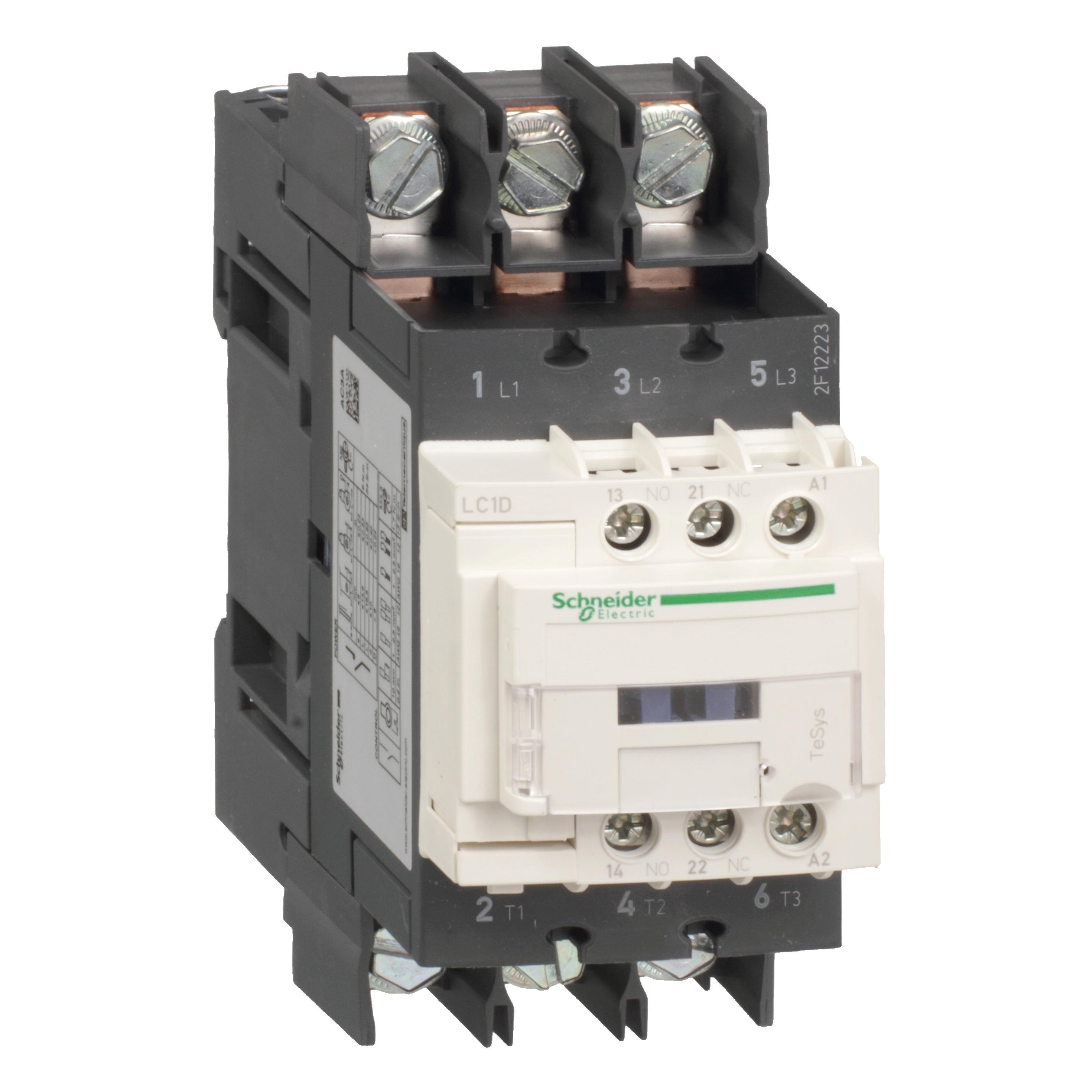 Schneider Electric LC1D40A6K7 NEMA & IEC Contactors