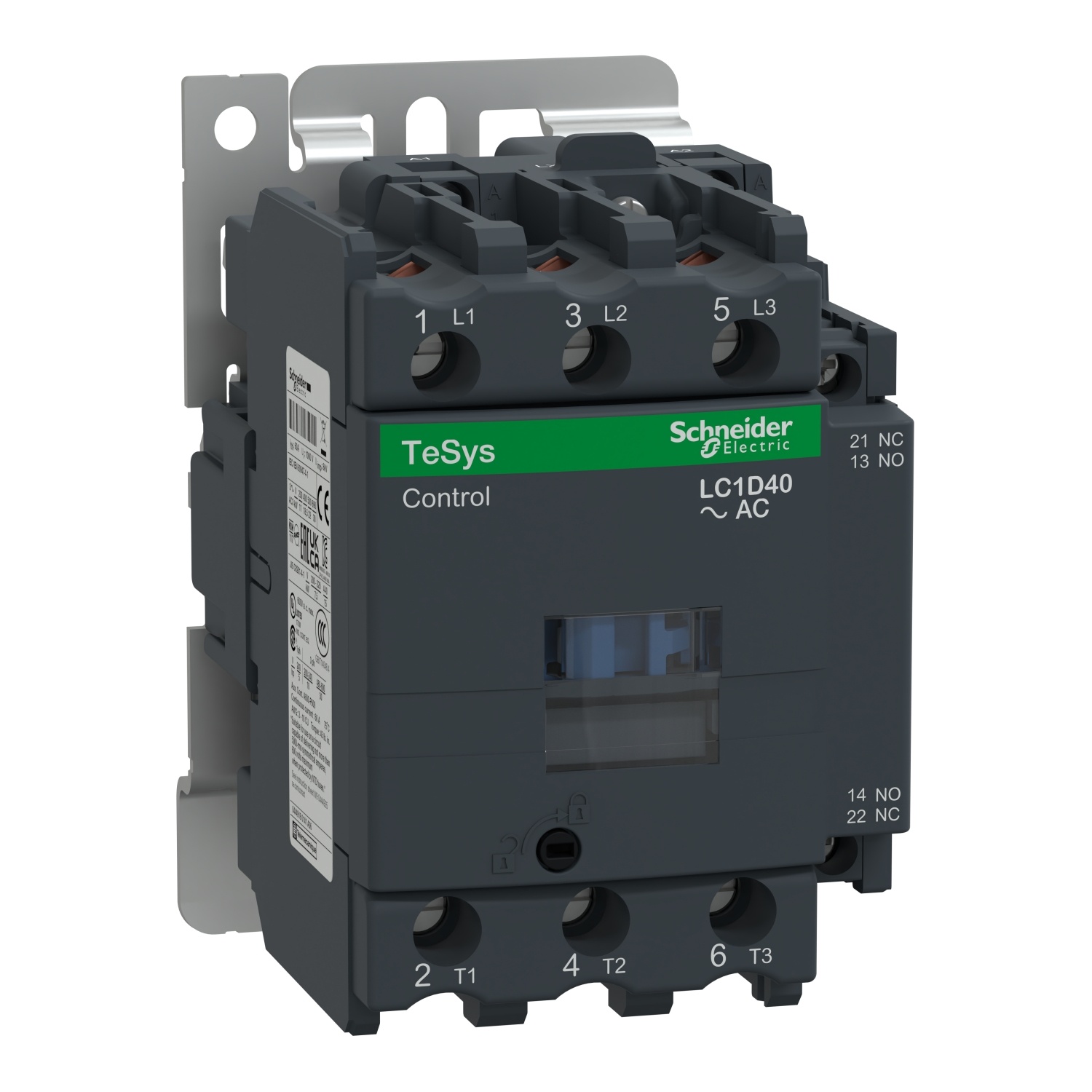 Schneider Electric LC1D40G7M NEMA & IEC Contactors