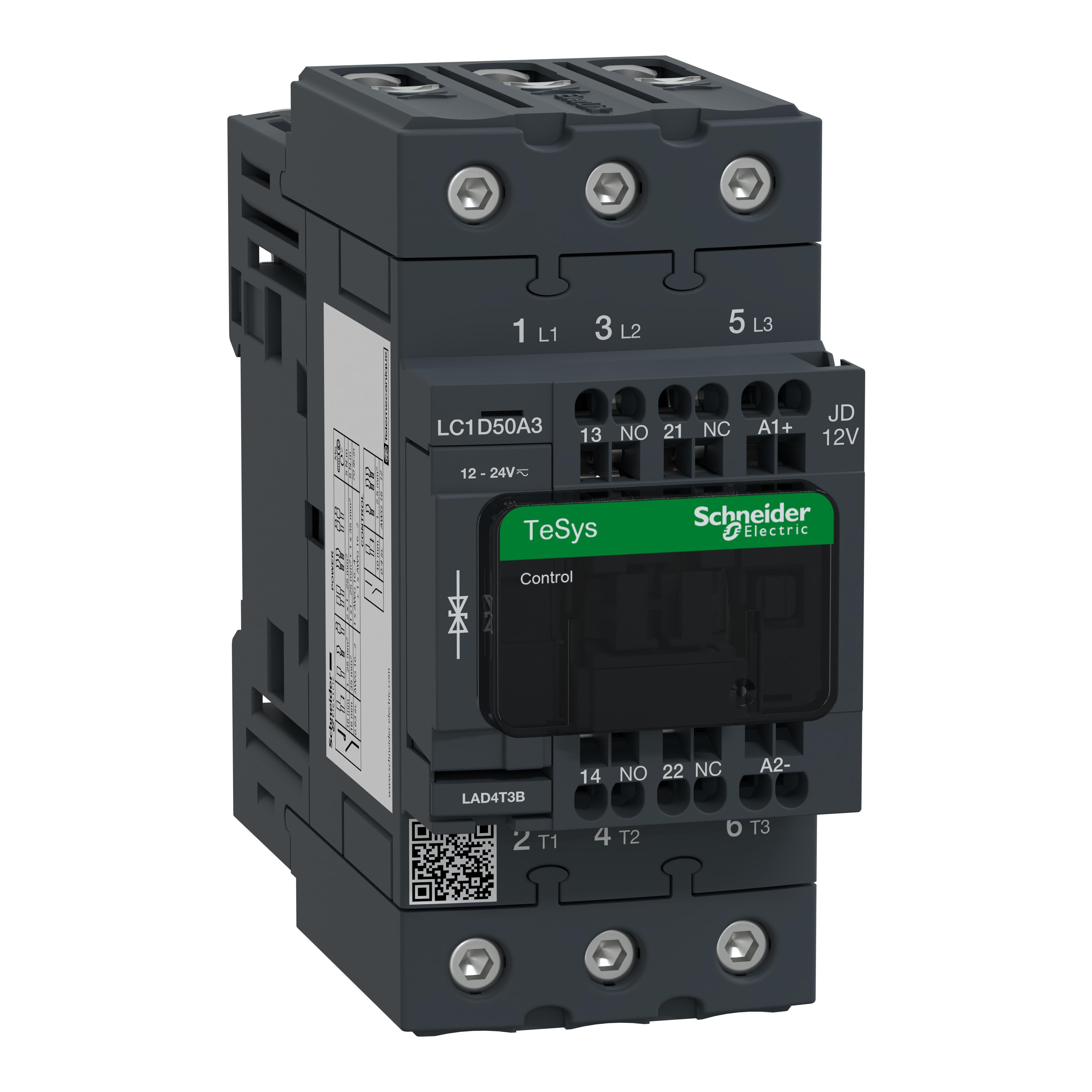 Schneider Electric LC1D50A3JD NEMA & IEC Contactors