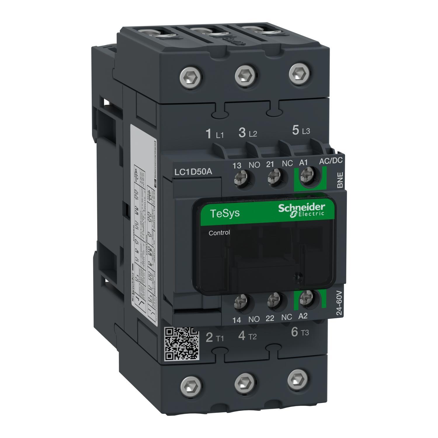 Schneider Electric LC1D50ABNE NEMA & IEC Contactors