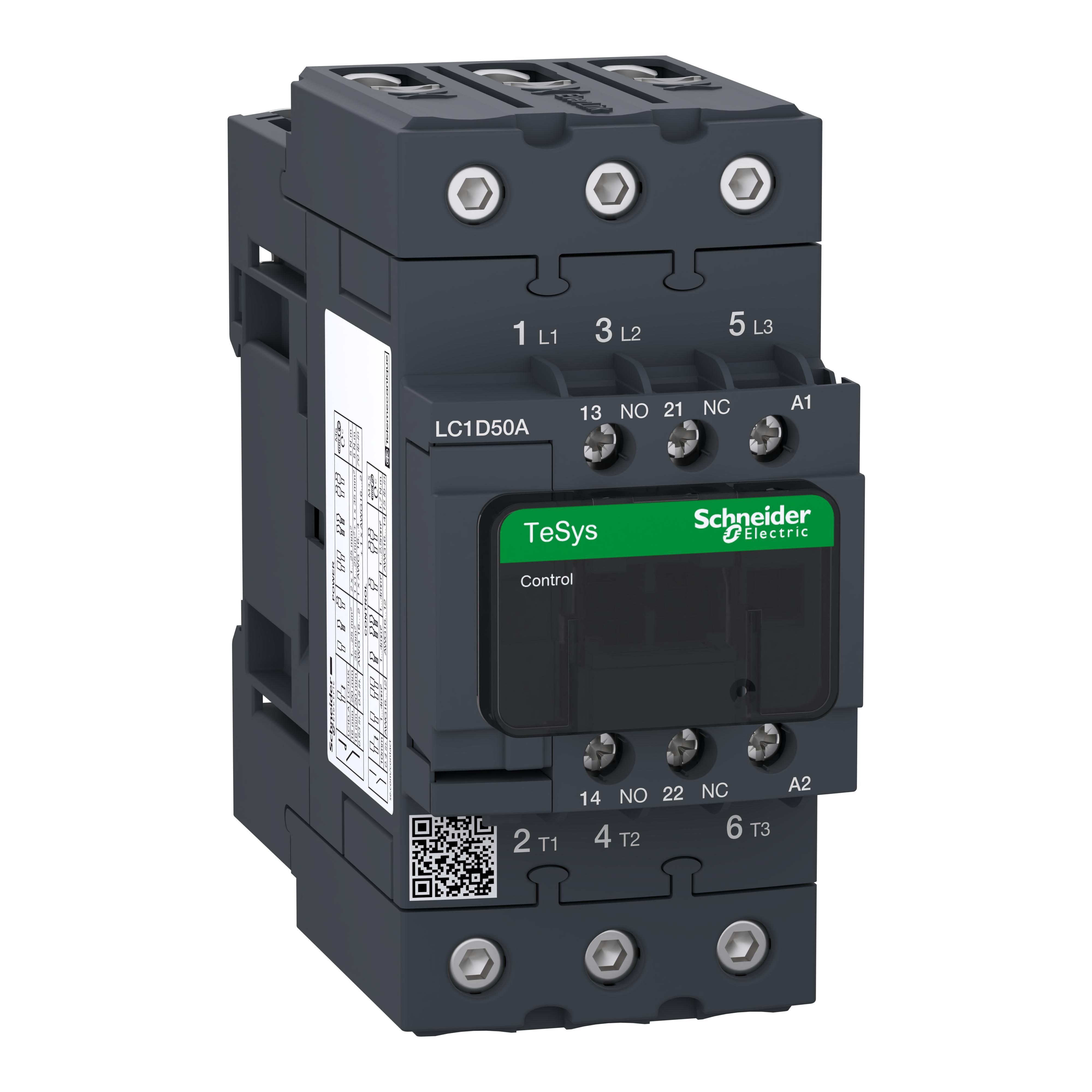 Schneider Electric LC1D50AW7 NEMA & IEC Contactors