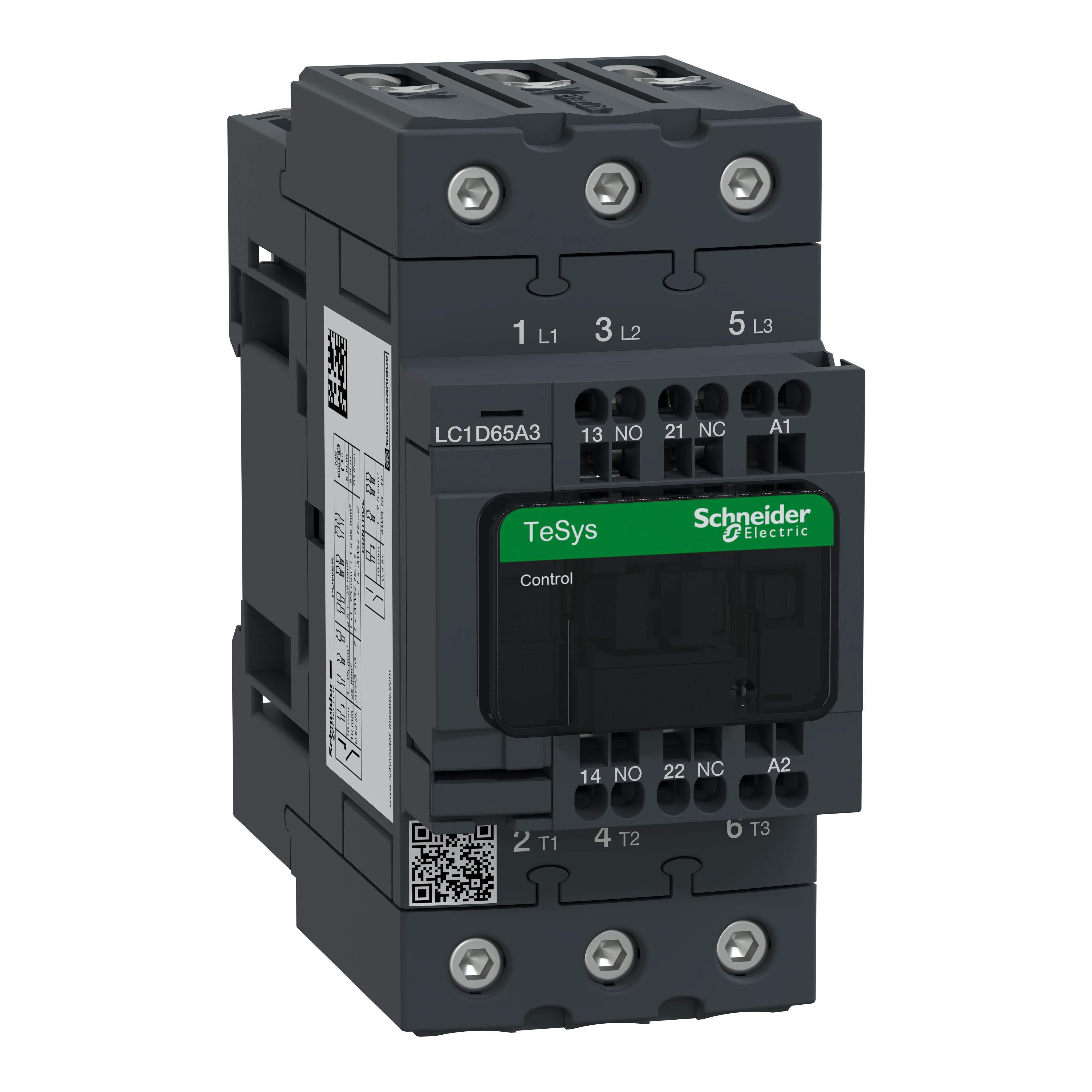 Schneider Electric LC1D65A3F7 NEMA & IEC Contactors