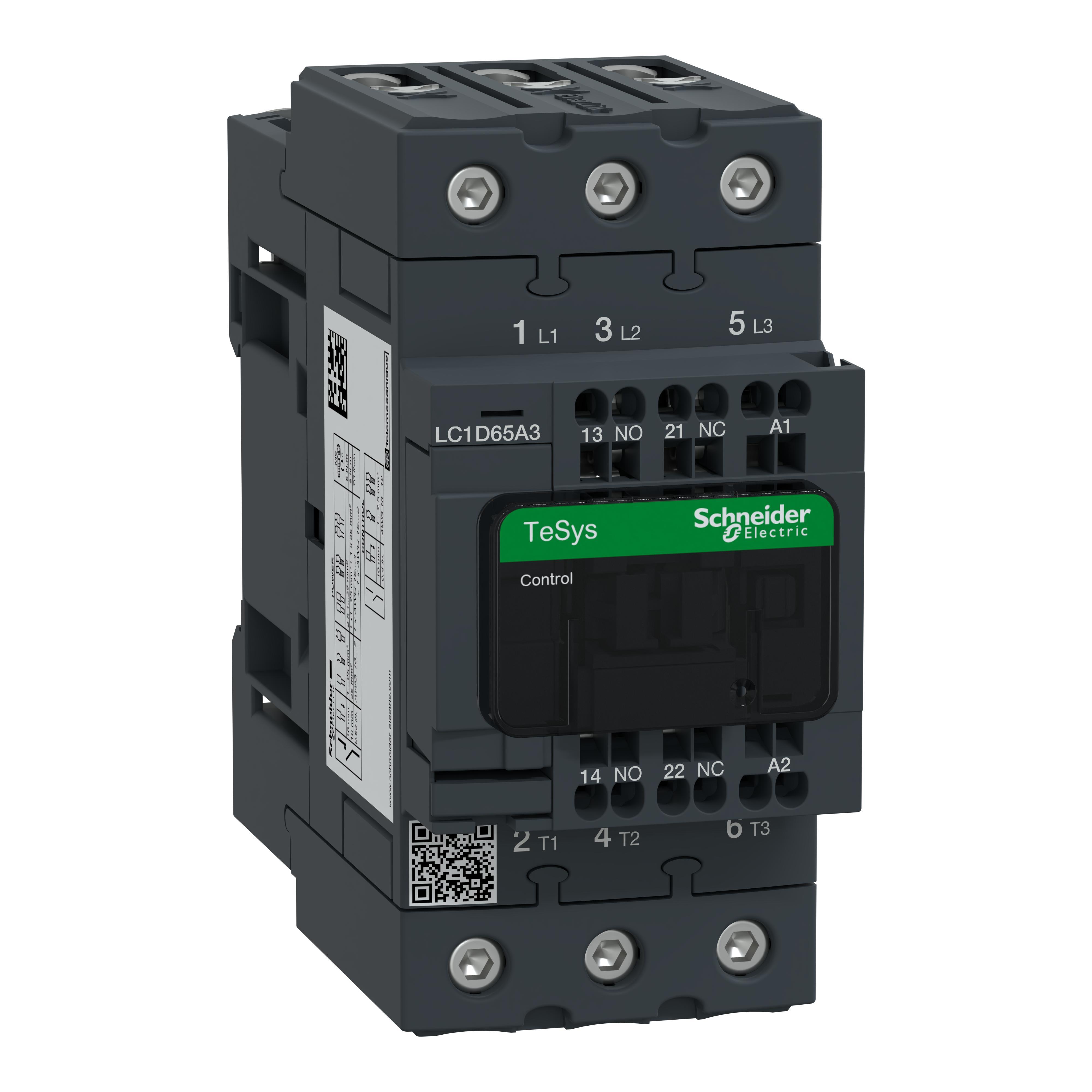 Schneider Electric LC1D65A3P7 NEMA & IEC Contactors
