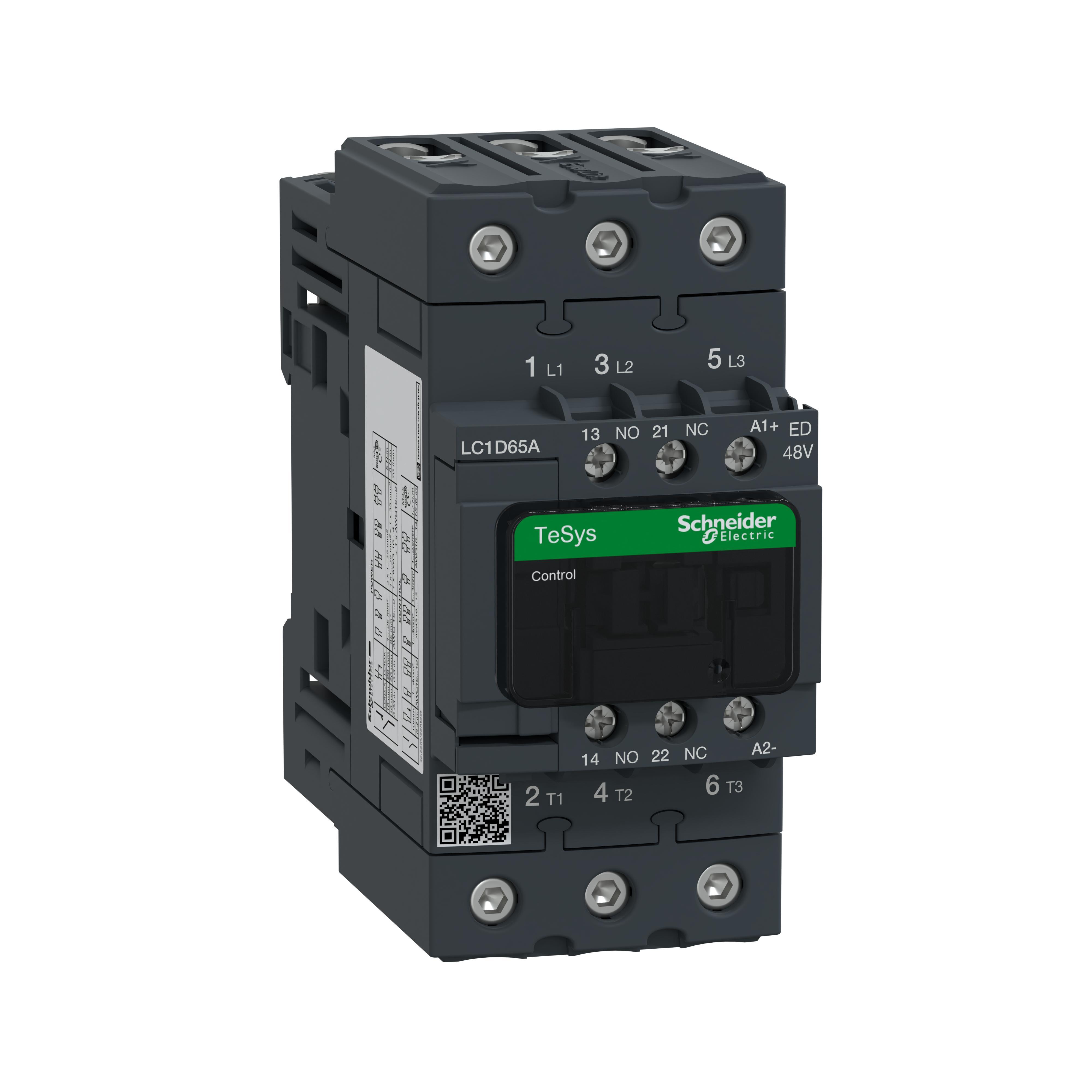 Schneider Electric LC1D65AED NEMA & IEC Contactors