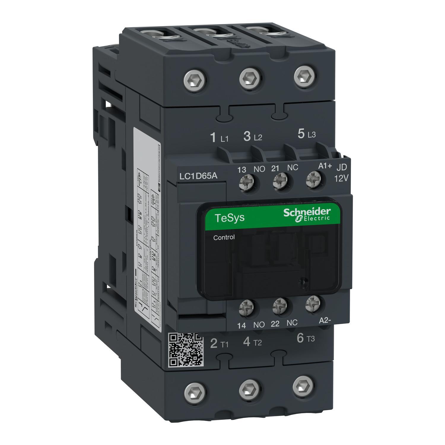 Schneider Electric LC1D65AJD NEMA & IEC Contactors