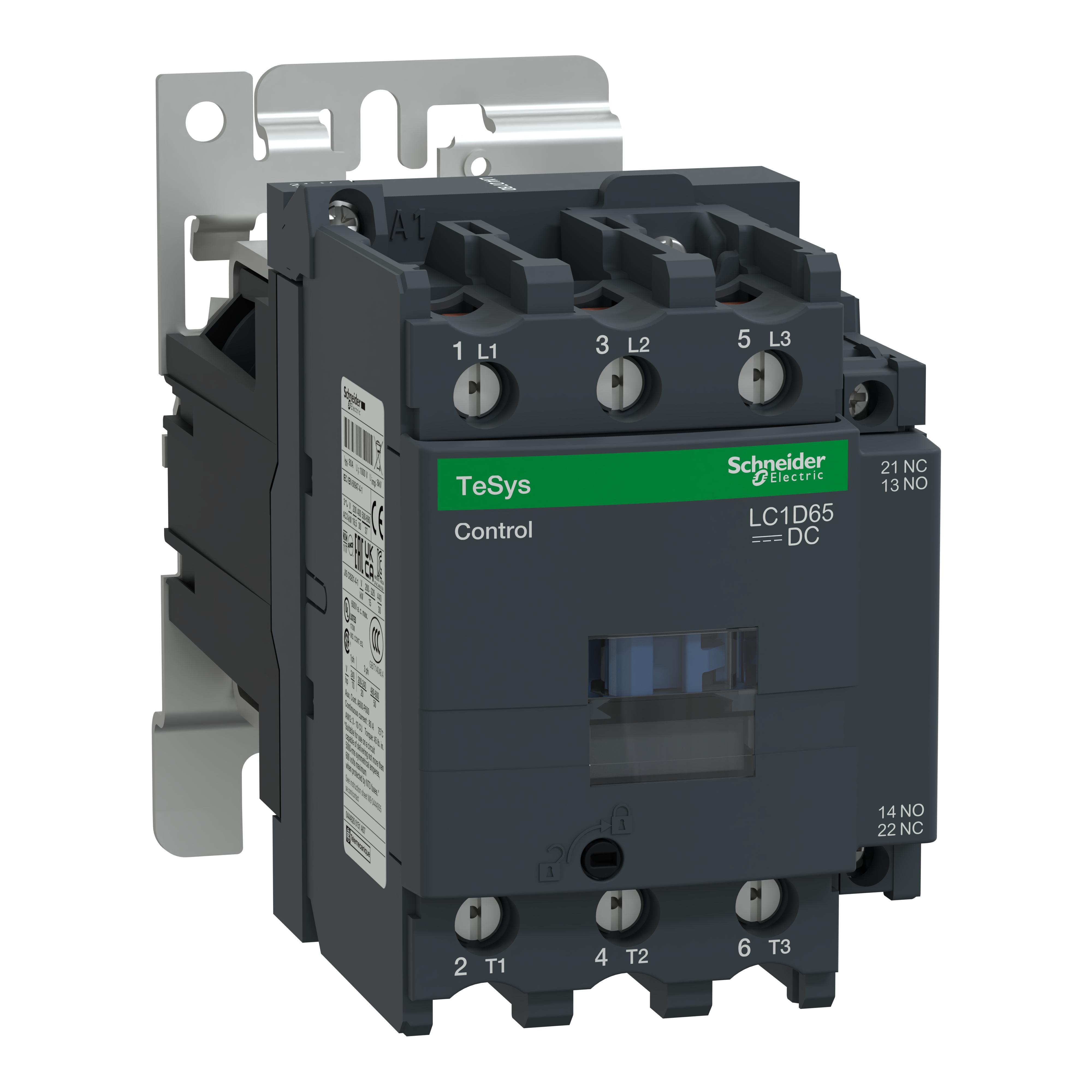 Schneider Electric LC1D65BD NEMA & IEC Contactors